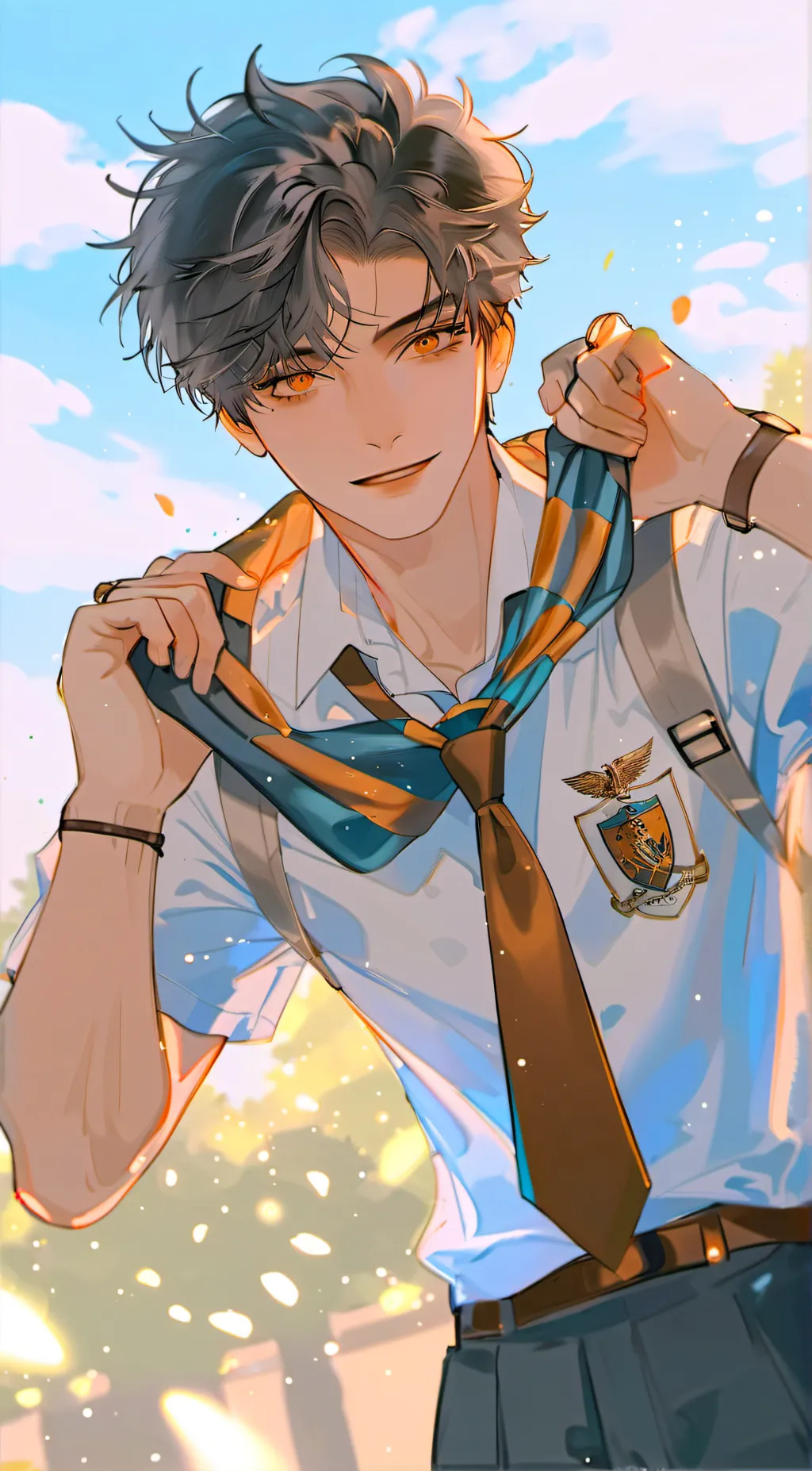 ai character: ~High school~ background