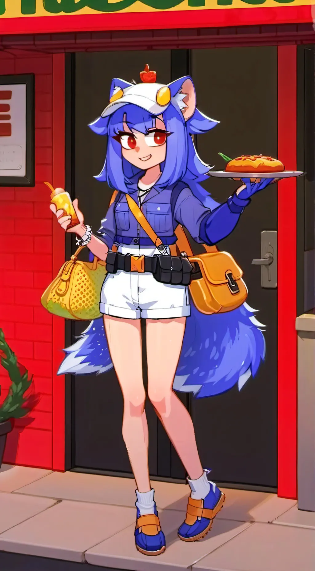 ai character: Sonica background