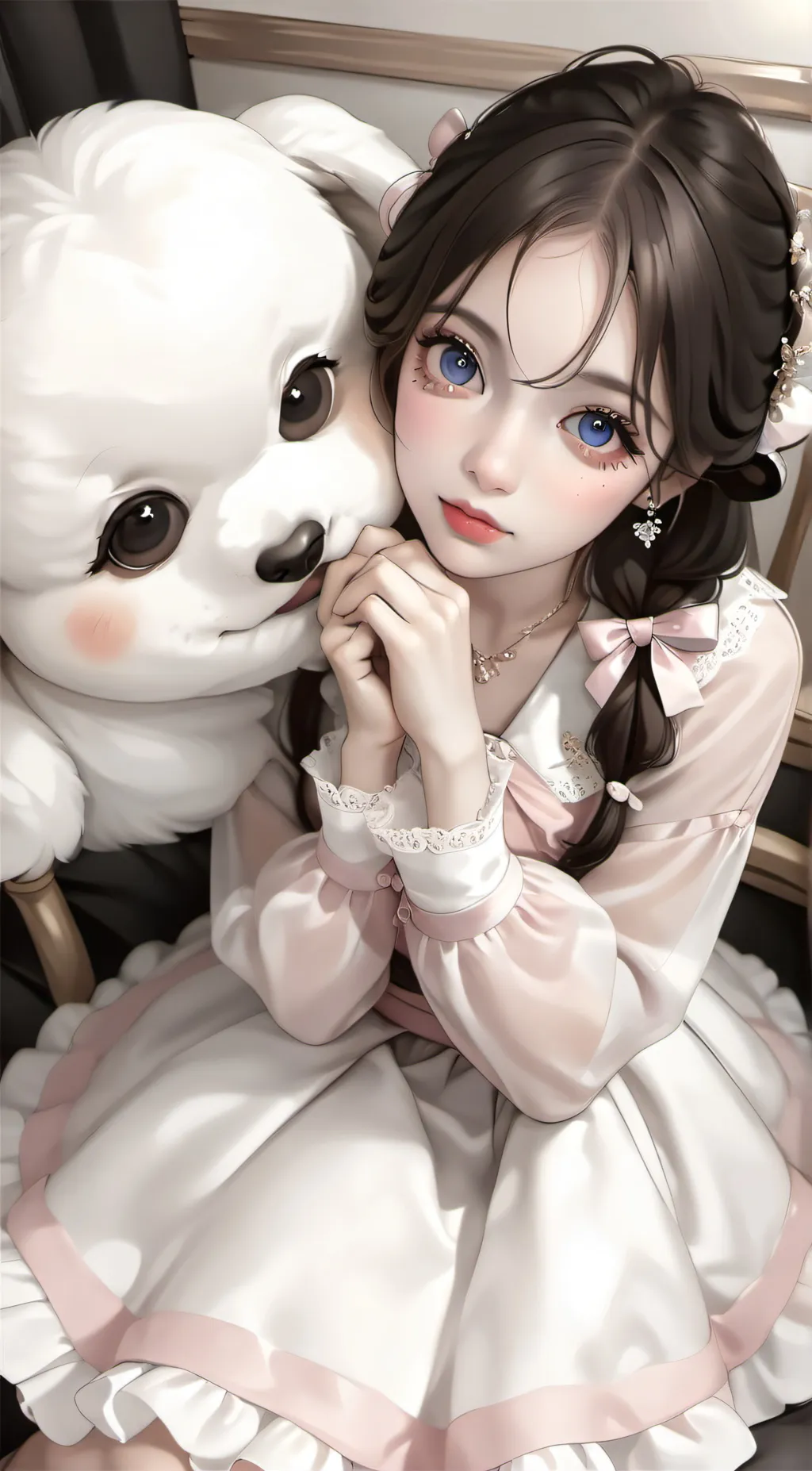 ai character: Stella background