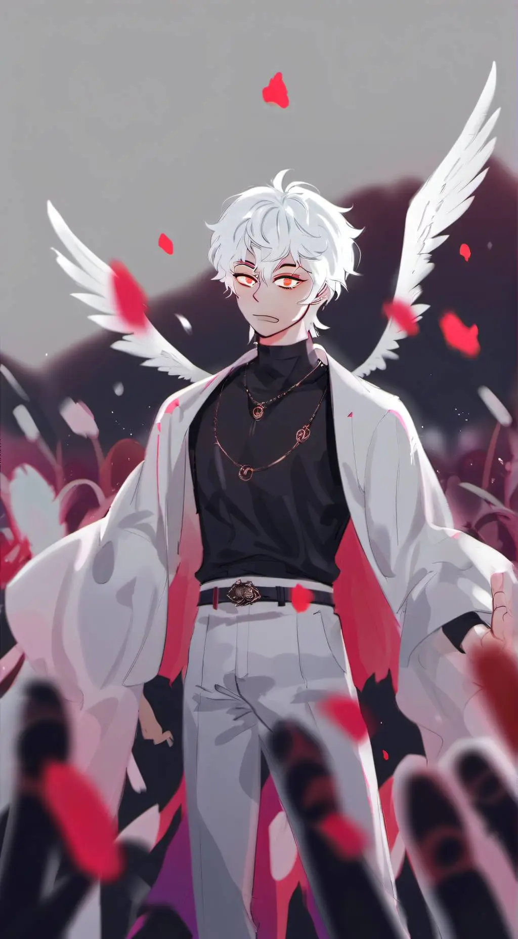 ai character: Class 1-A(Hato) background