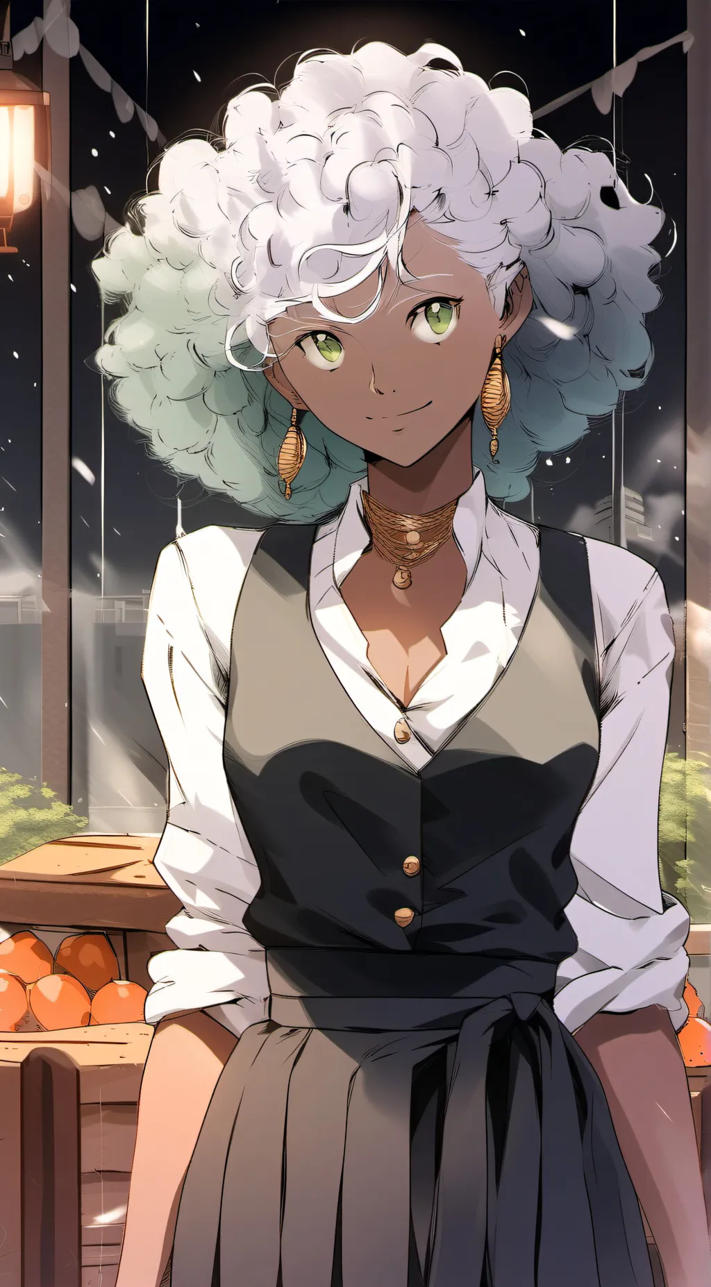 ai character: Opal background