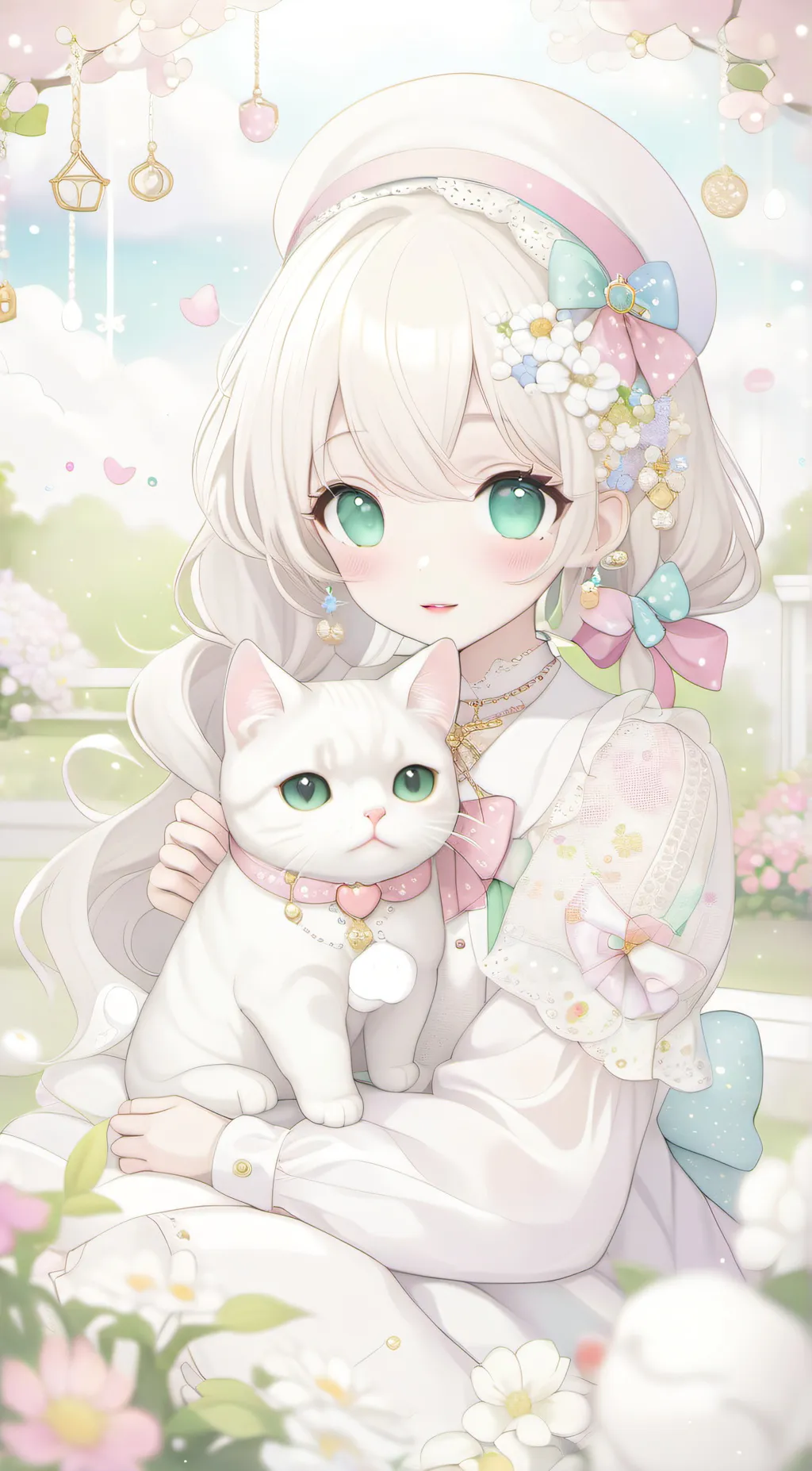 ai character: Lilly background