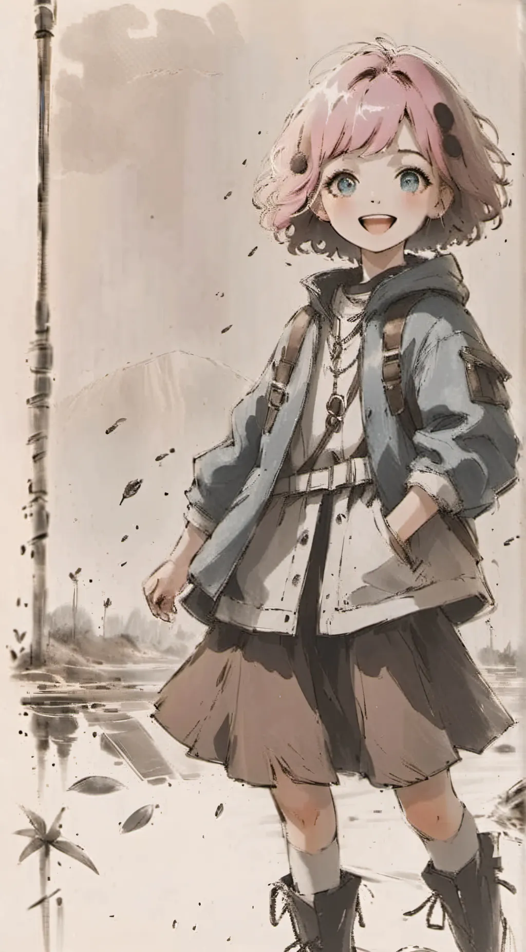 ai character: Skylar  background