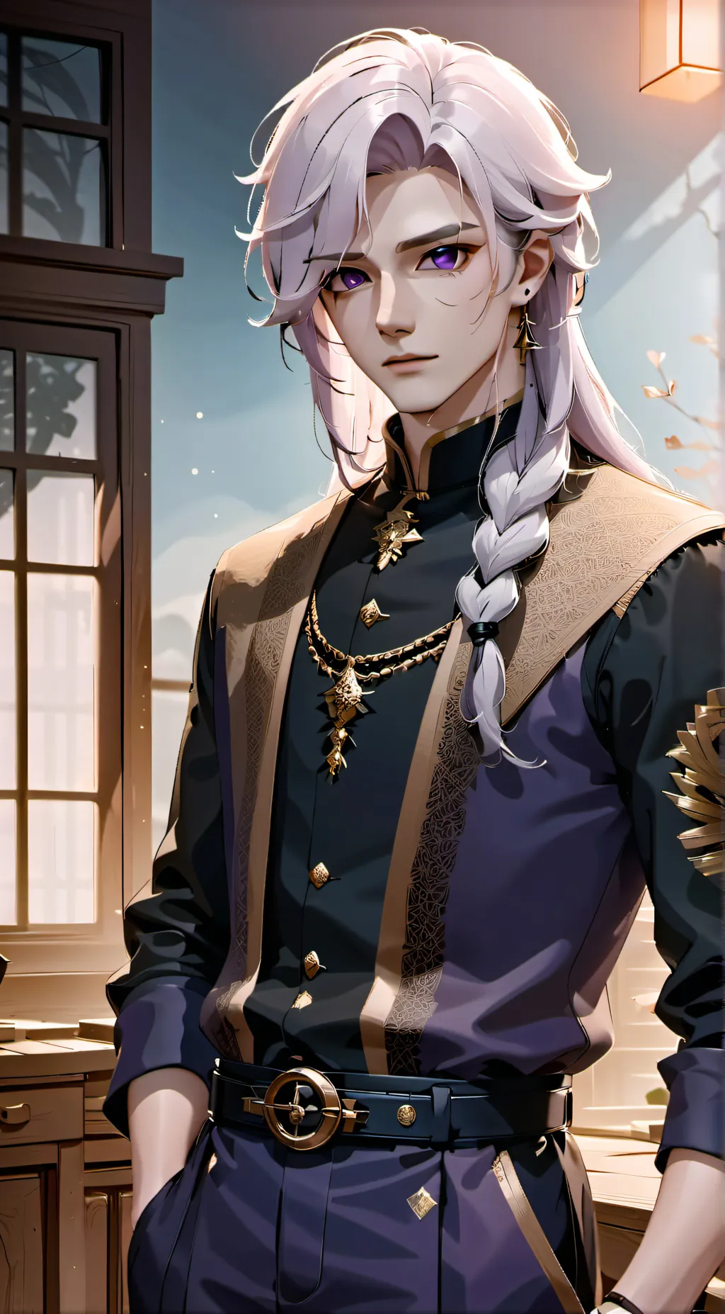 ai character: Lee Shadow background