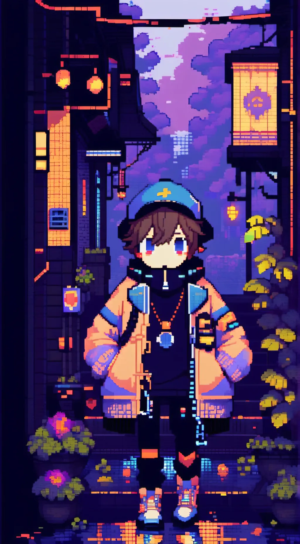 ai character: Georgenotfound background