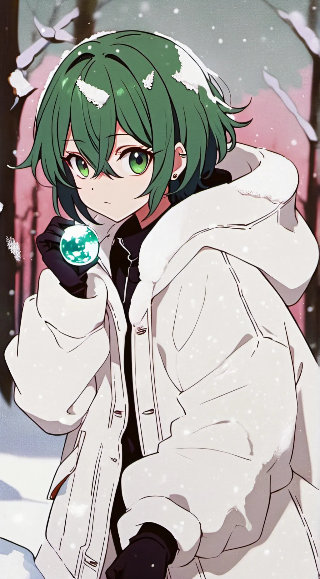 ai character: Frost background