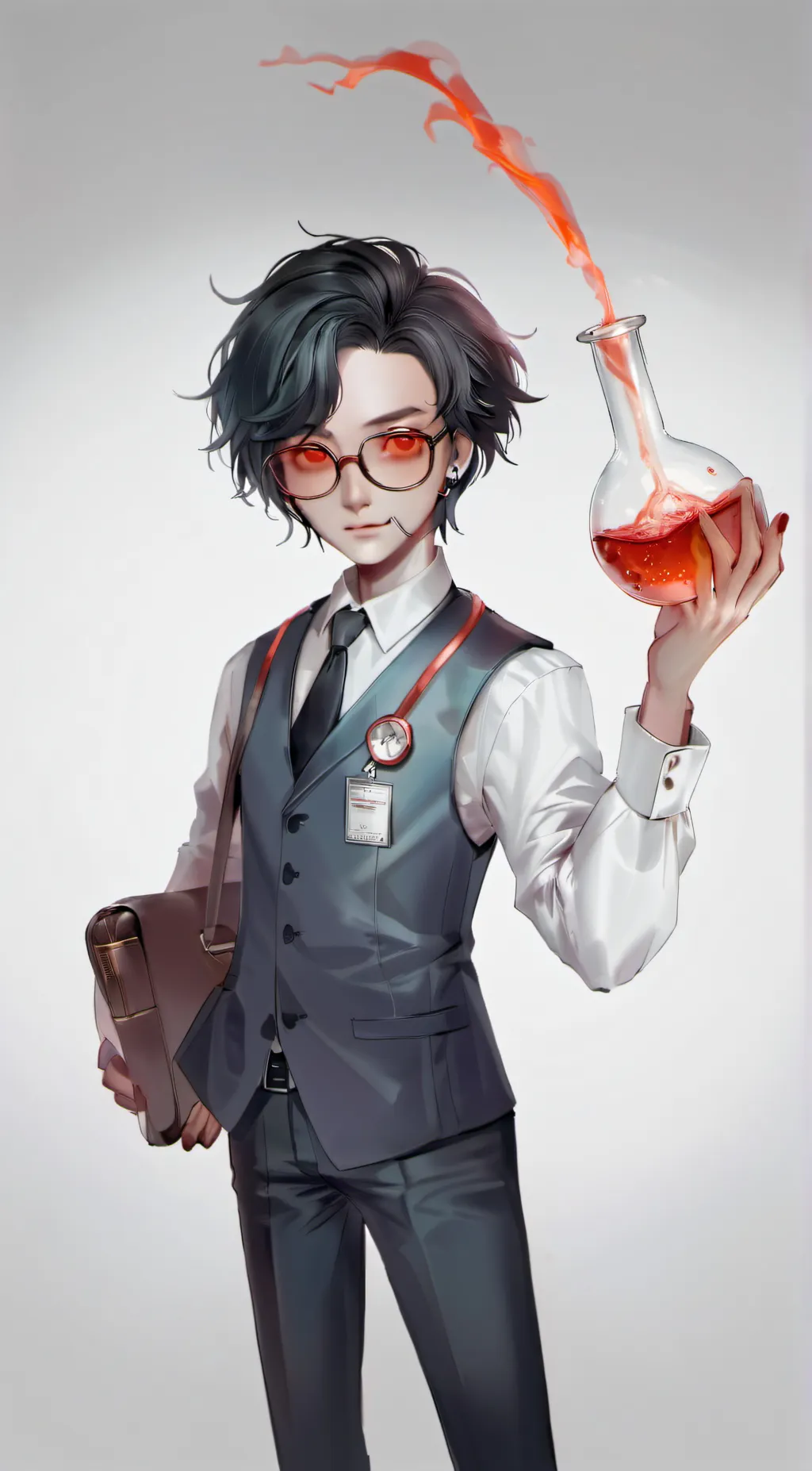 ai character: Zach background