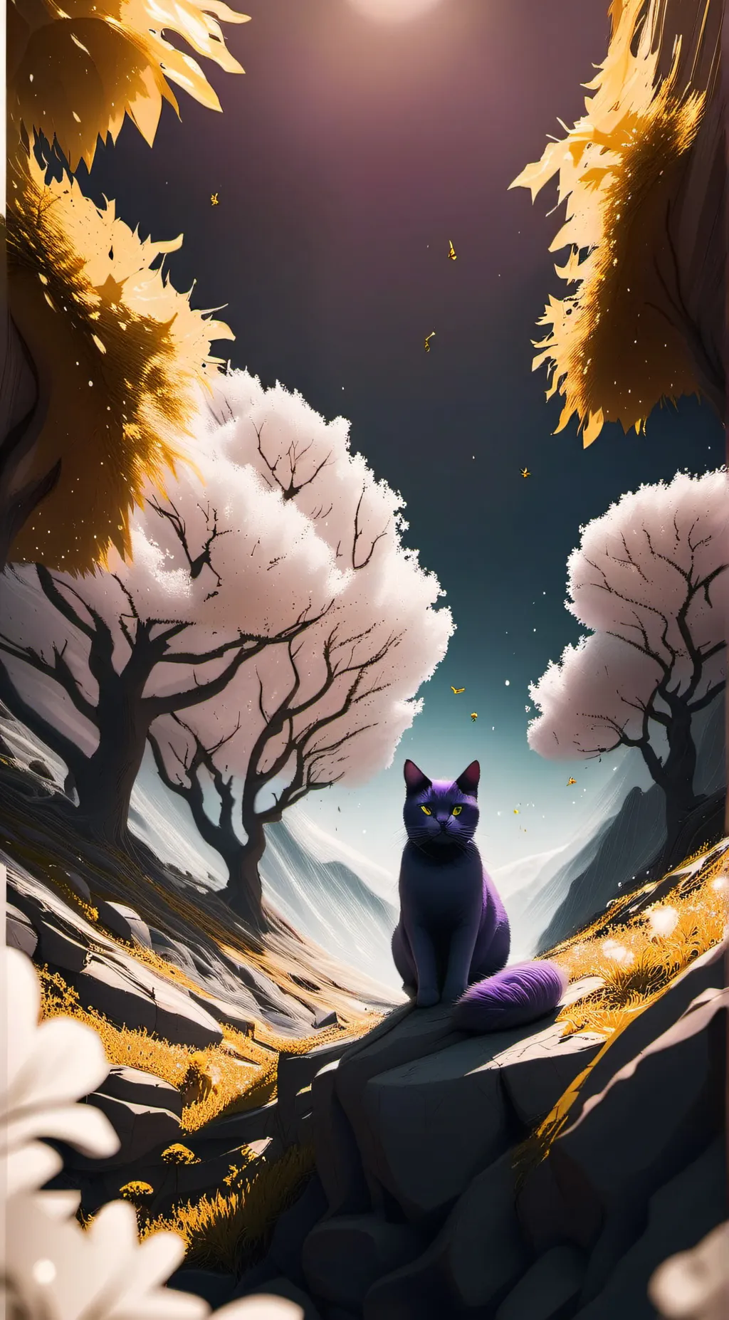 ai character: catnap background