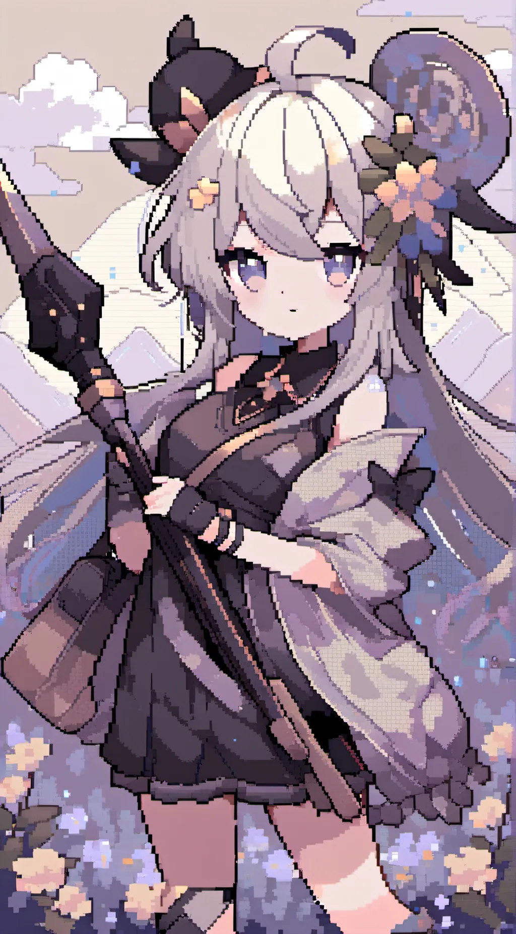 ai character: sushi background