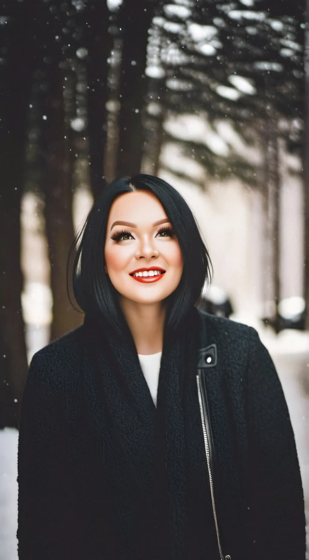 ai character: cclina spooky boo background