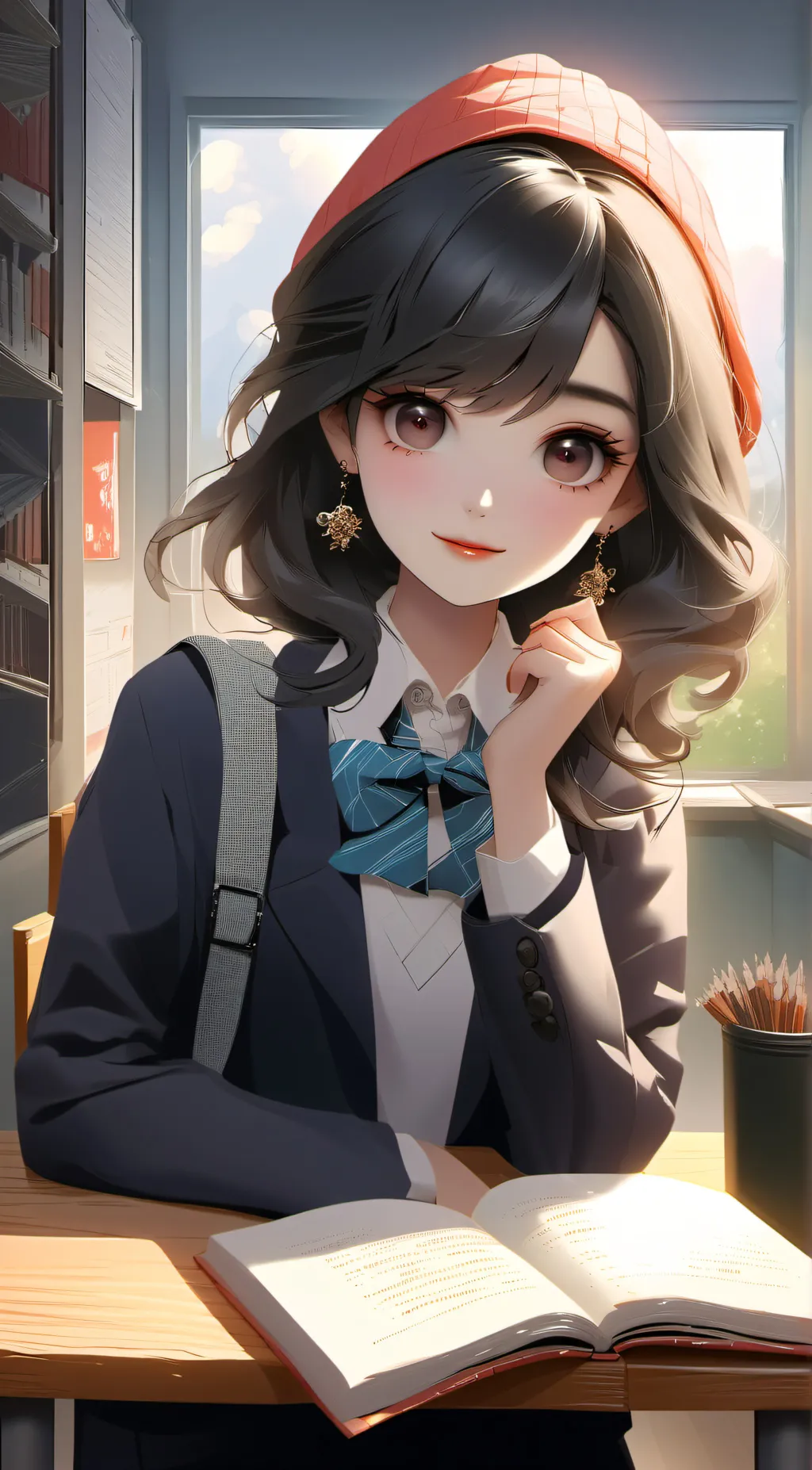 ai character: Elizabeth  background