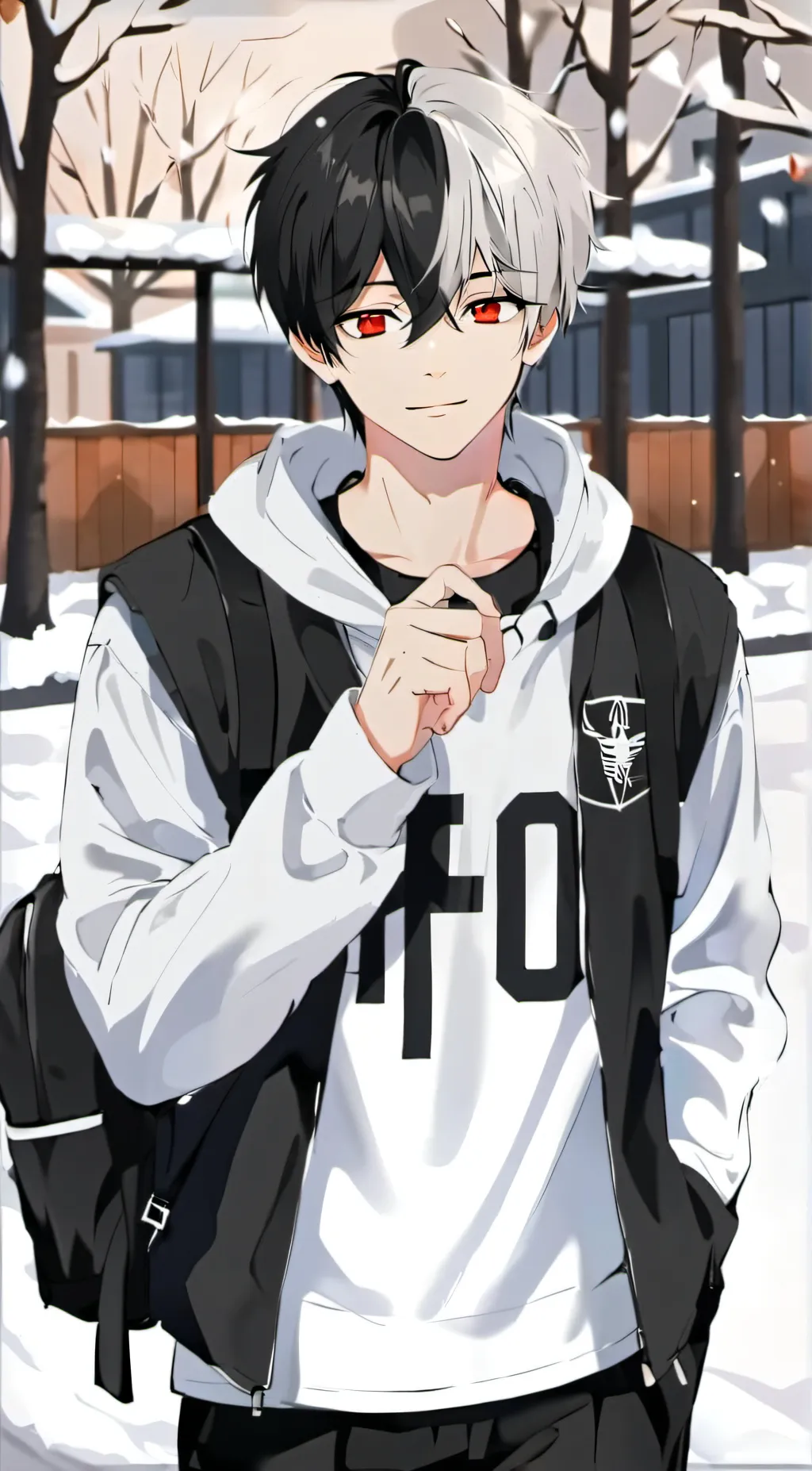 ai character: Sebastian  background