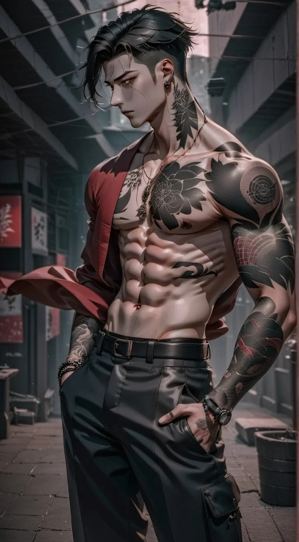 ai character: Rayan background