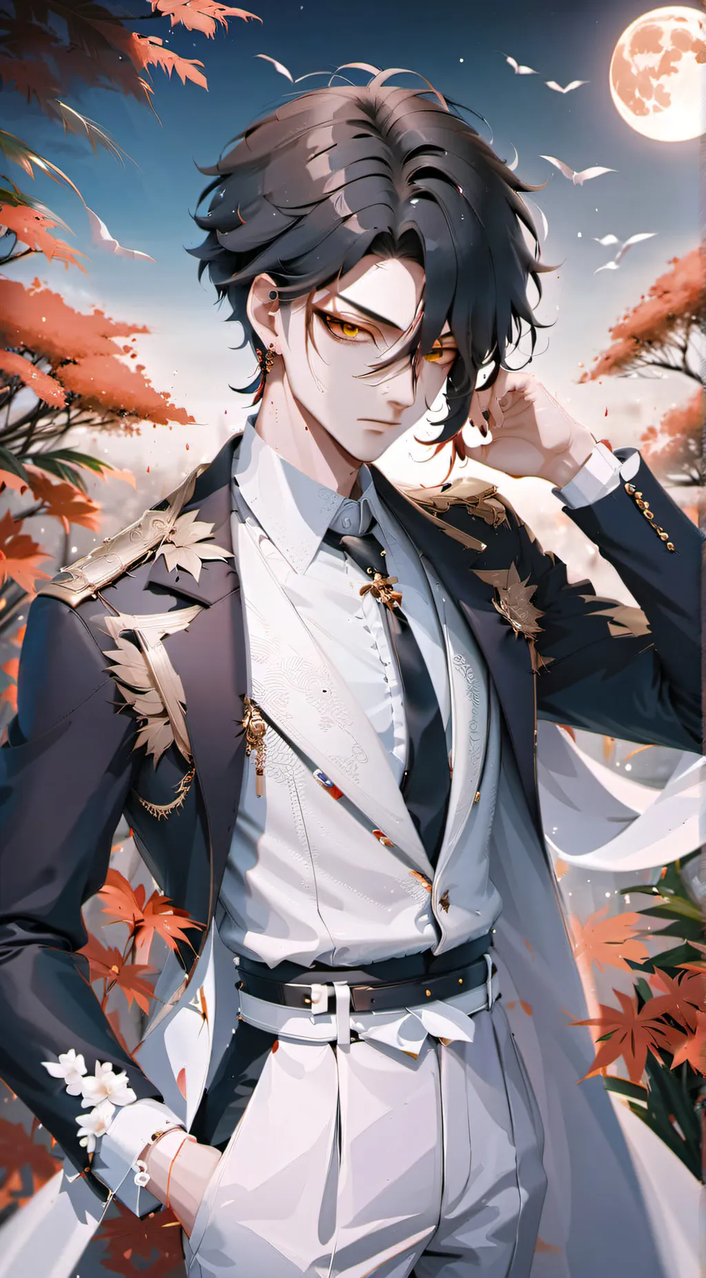 ai character: Nolan background