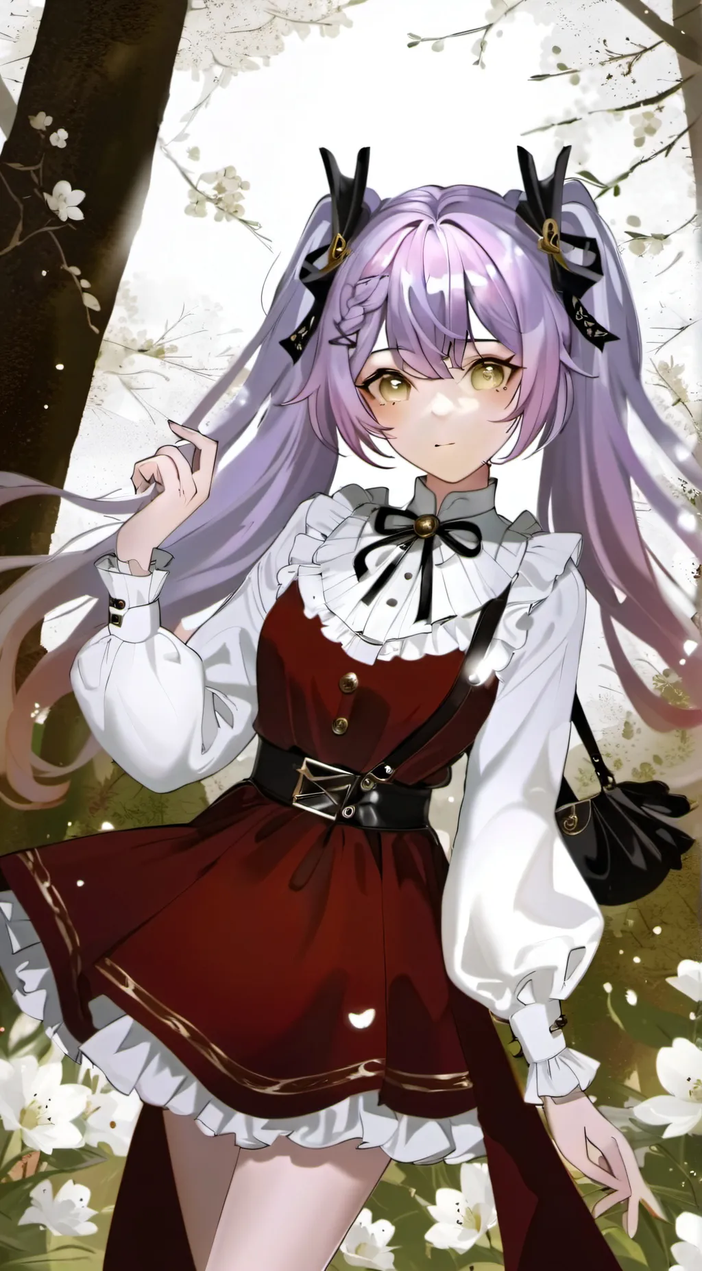 ai character: ash background