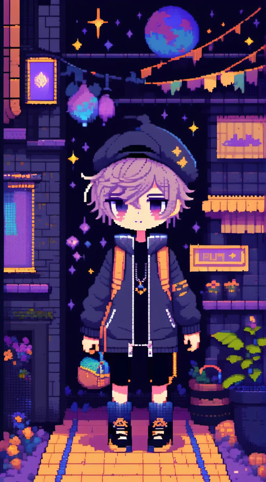 ai character: C.C background