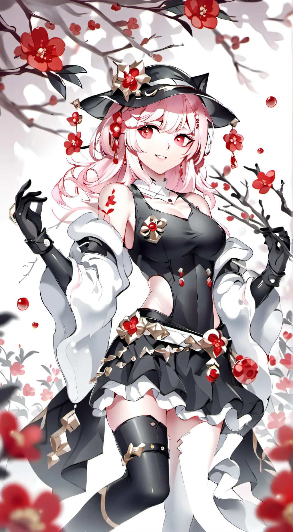 ai character: Ashley  background