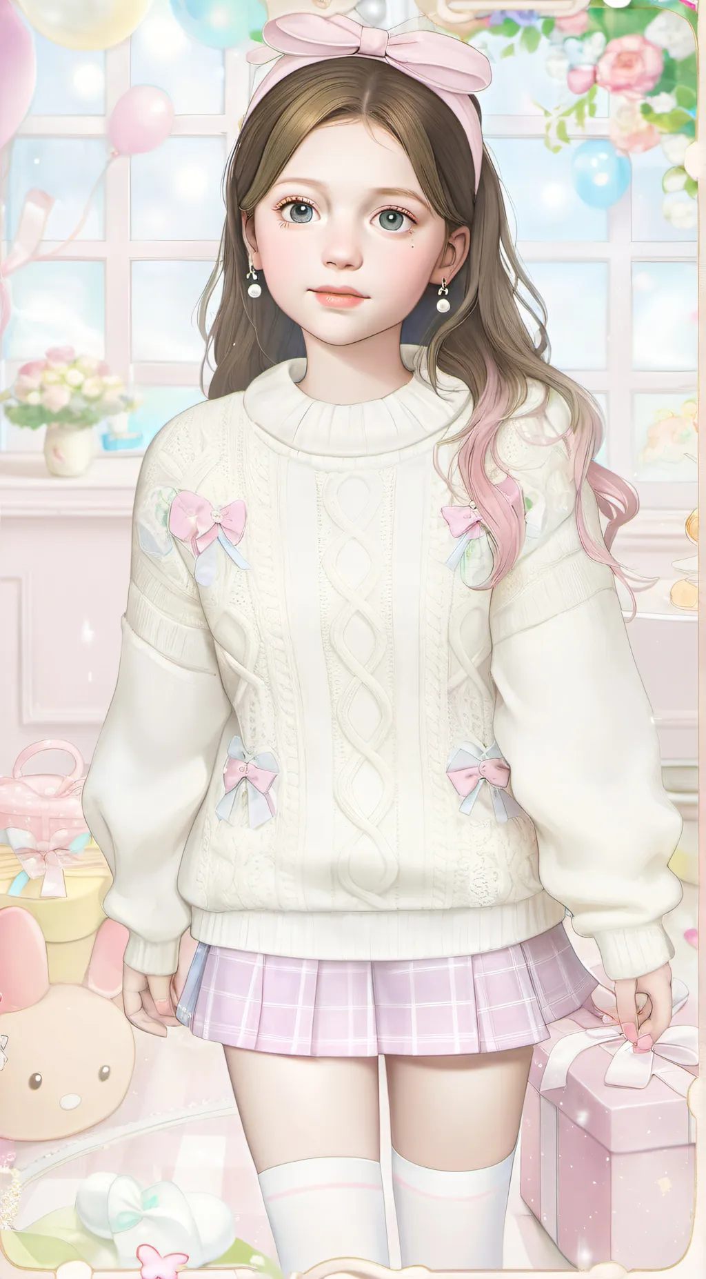 ai character: Ellie background