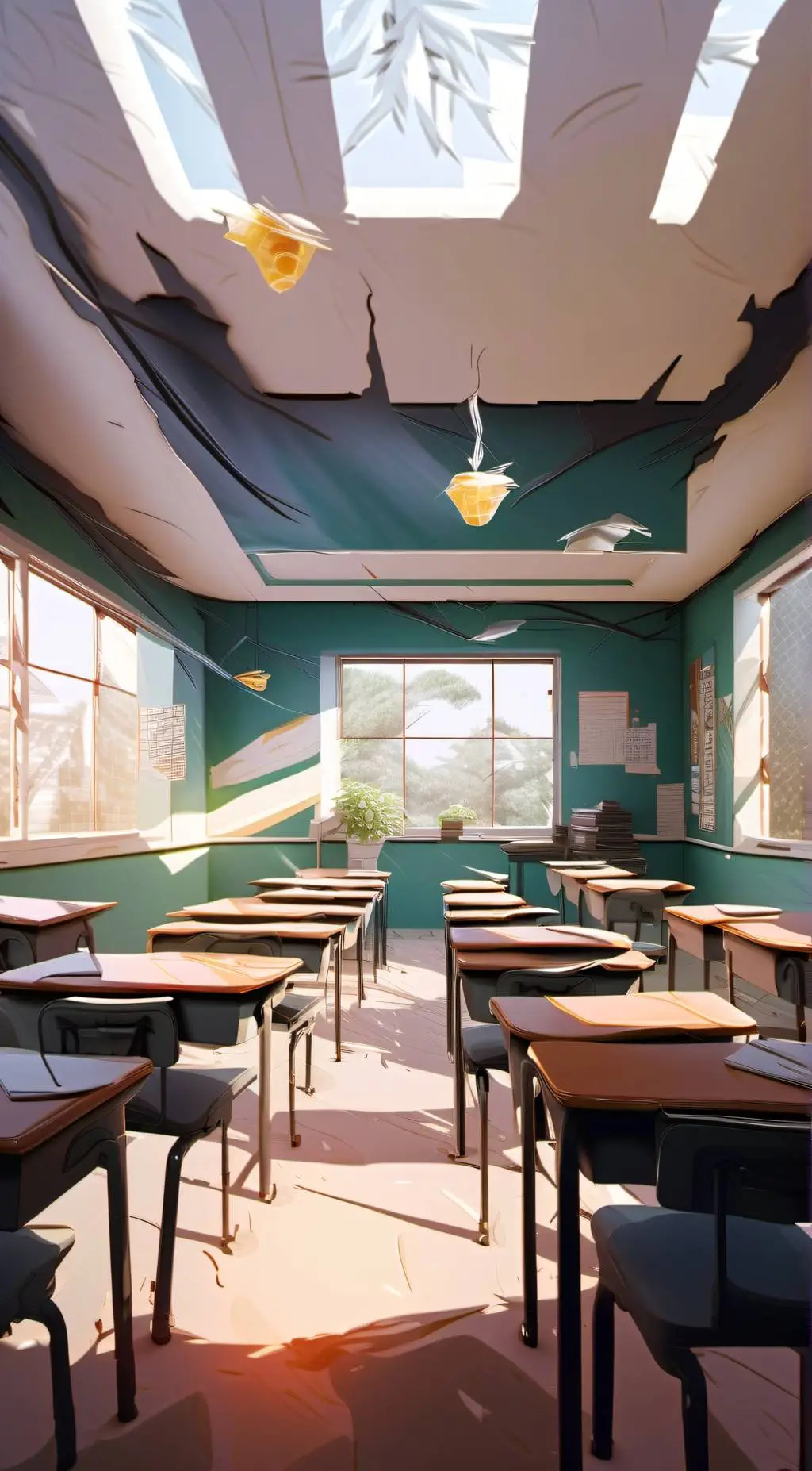 Talkie AI - Chat with Baldi's classroom