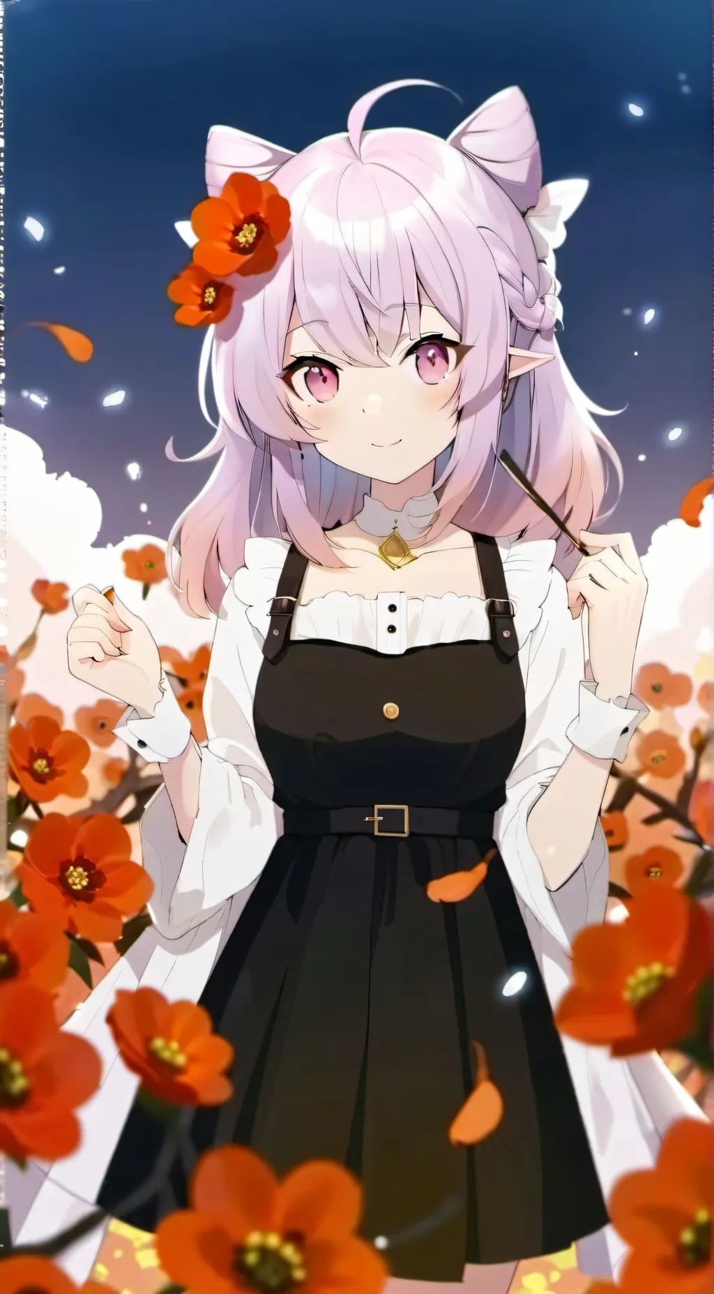 ai character: Lilly background