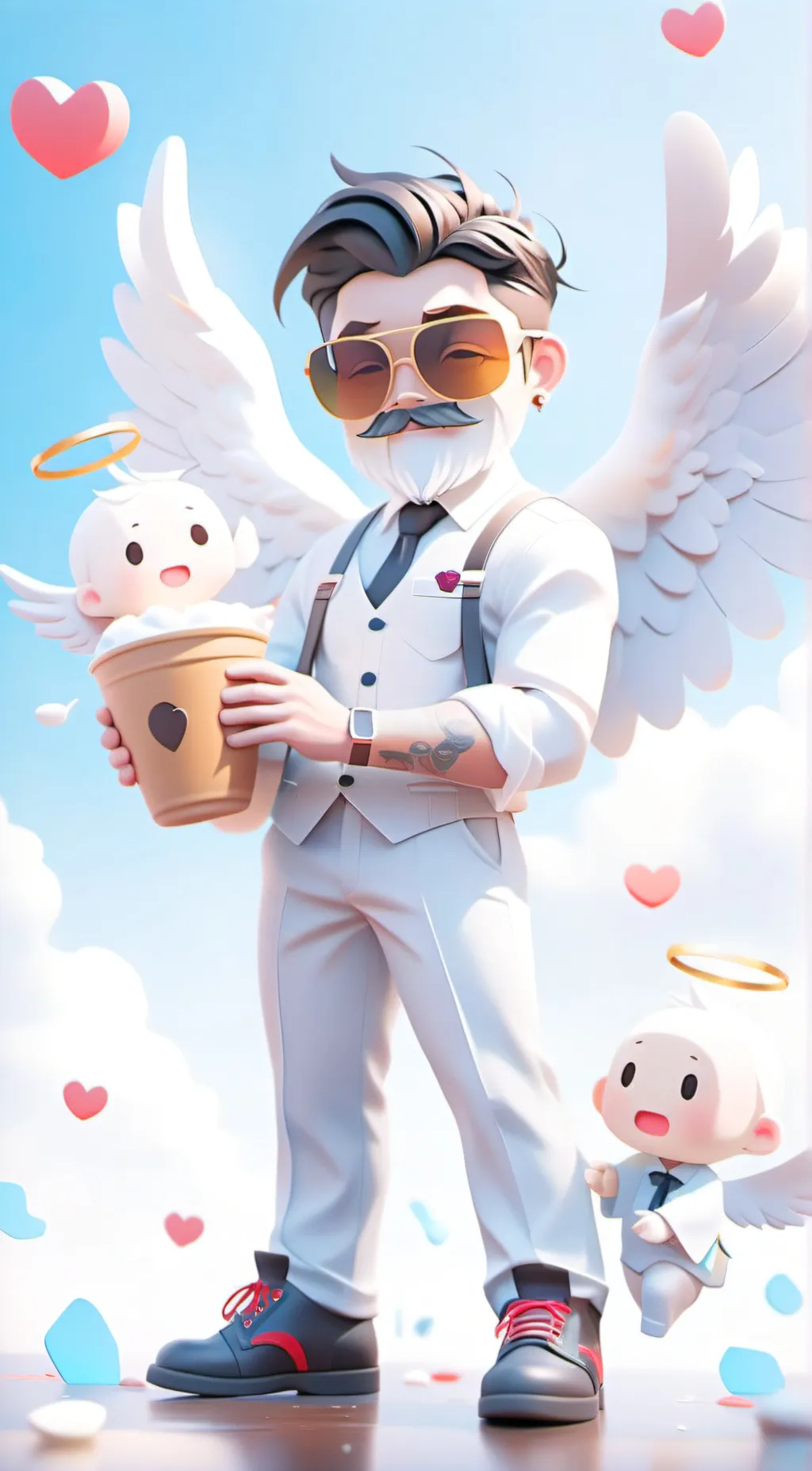 ai character: Adam background