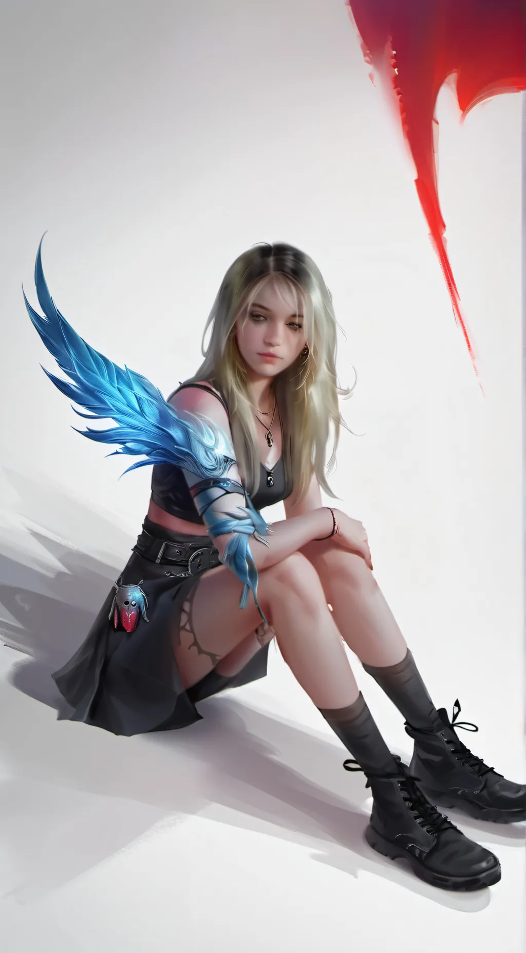 ai character: Nevada background