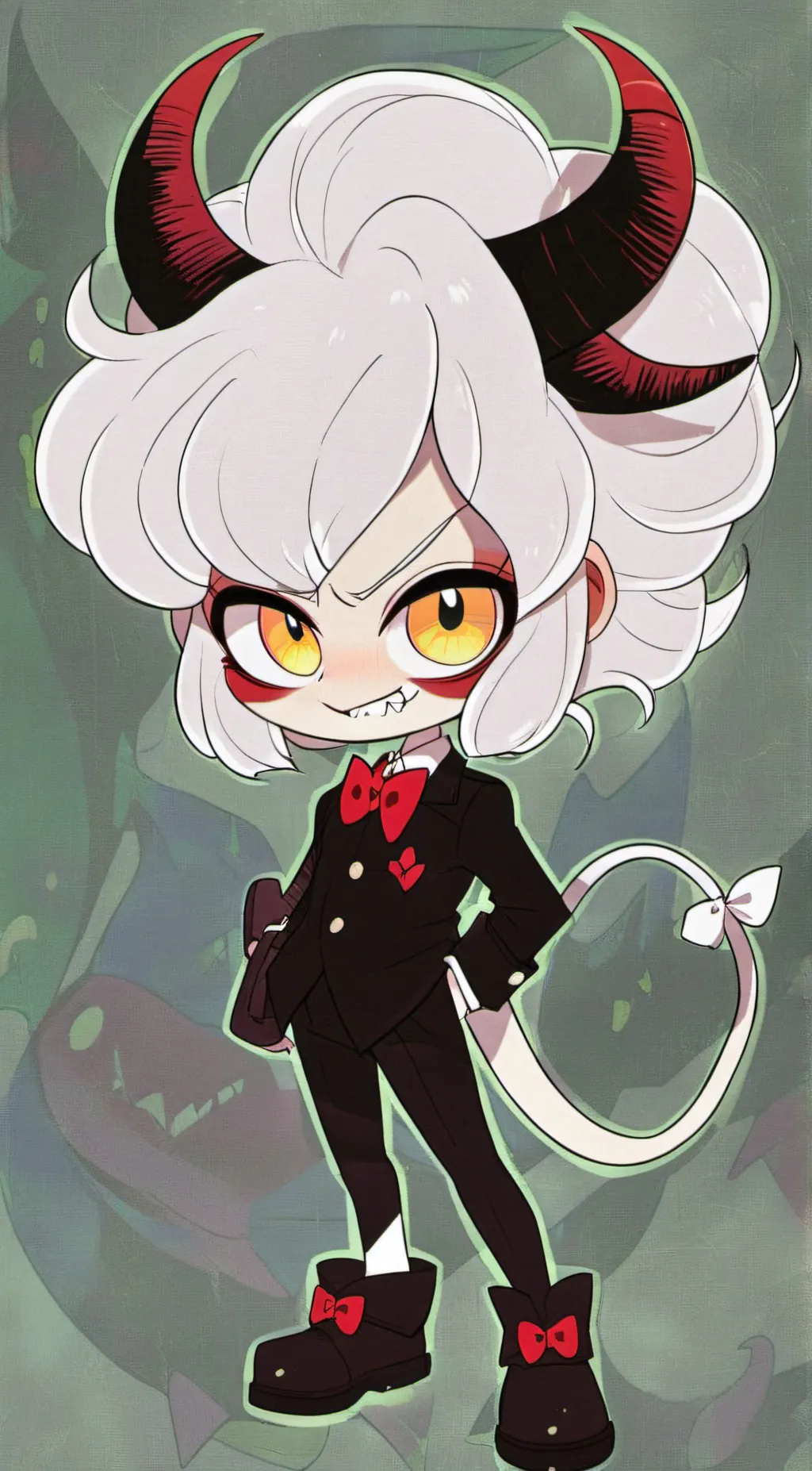 ai character: Moxie  background