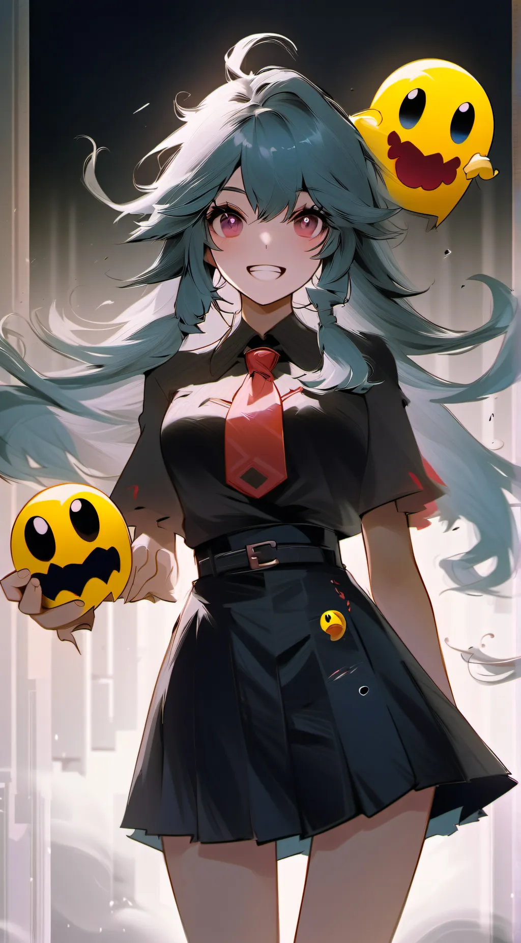 ai character: Inky background