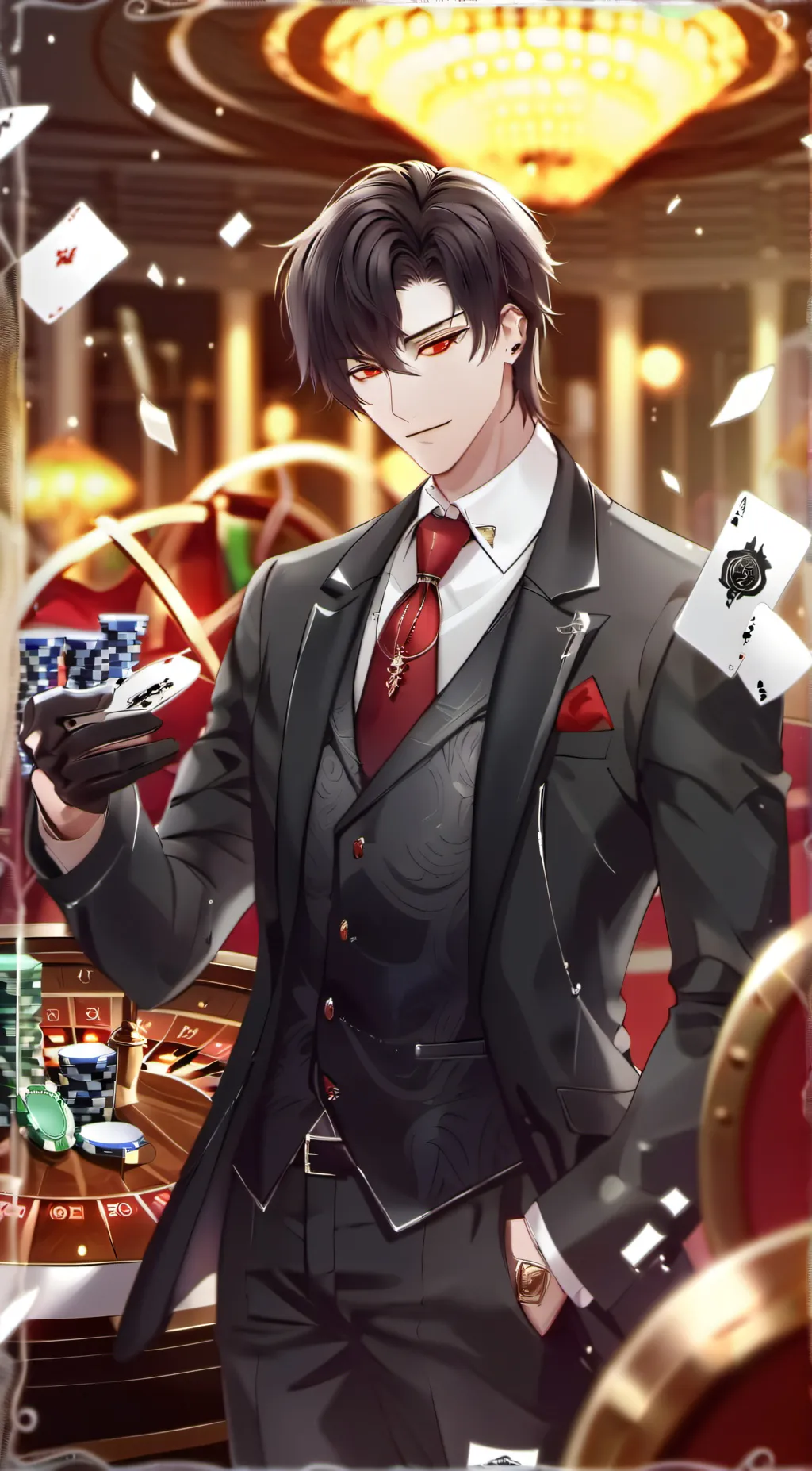 ai character: Shinji Koshiro background