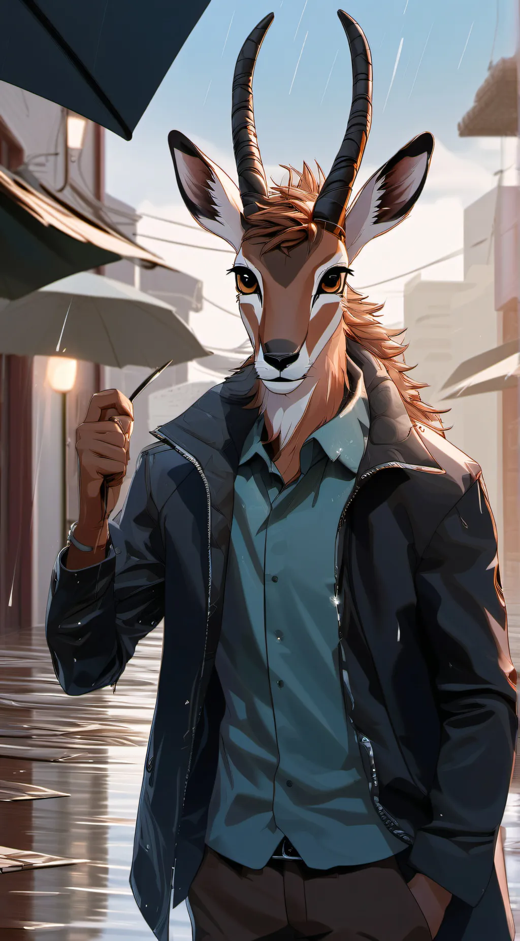 ai character: Garry  background