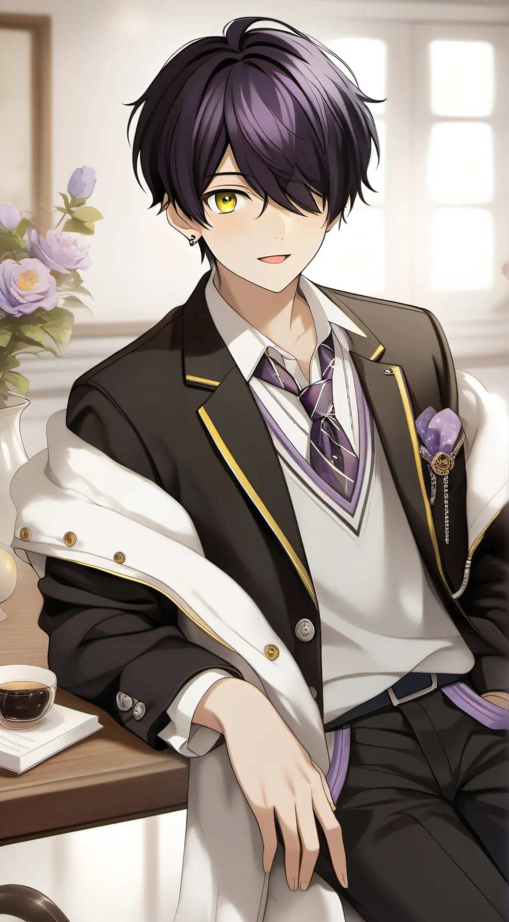 ai character: Shinobu Sengoku background