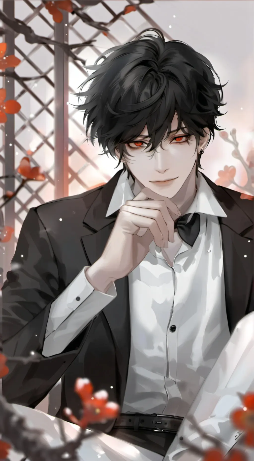 ai character: Hayabusa background