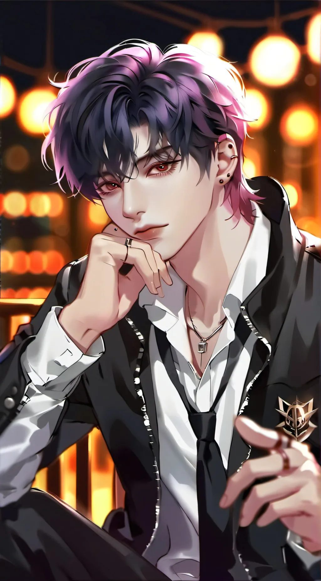 ai character: Fredrik  background