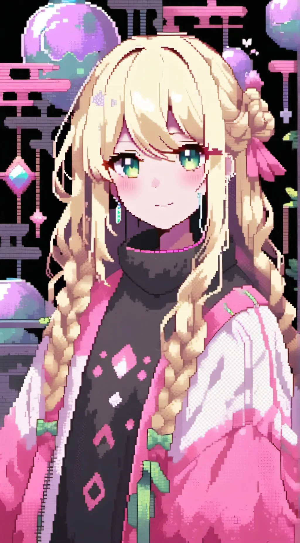 ai character: shaku metoiro background