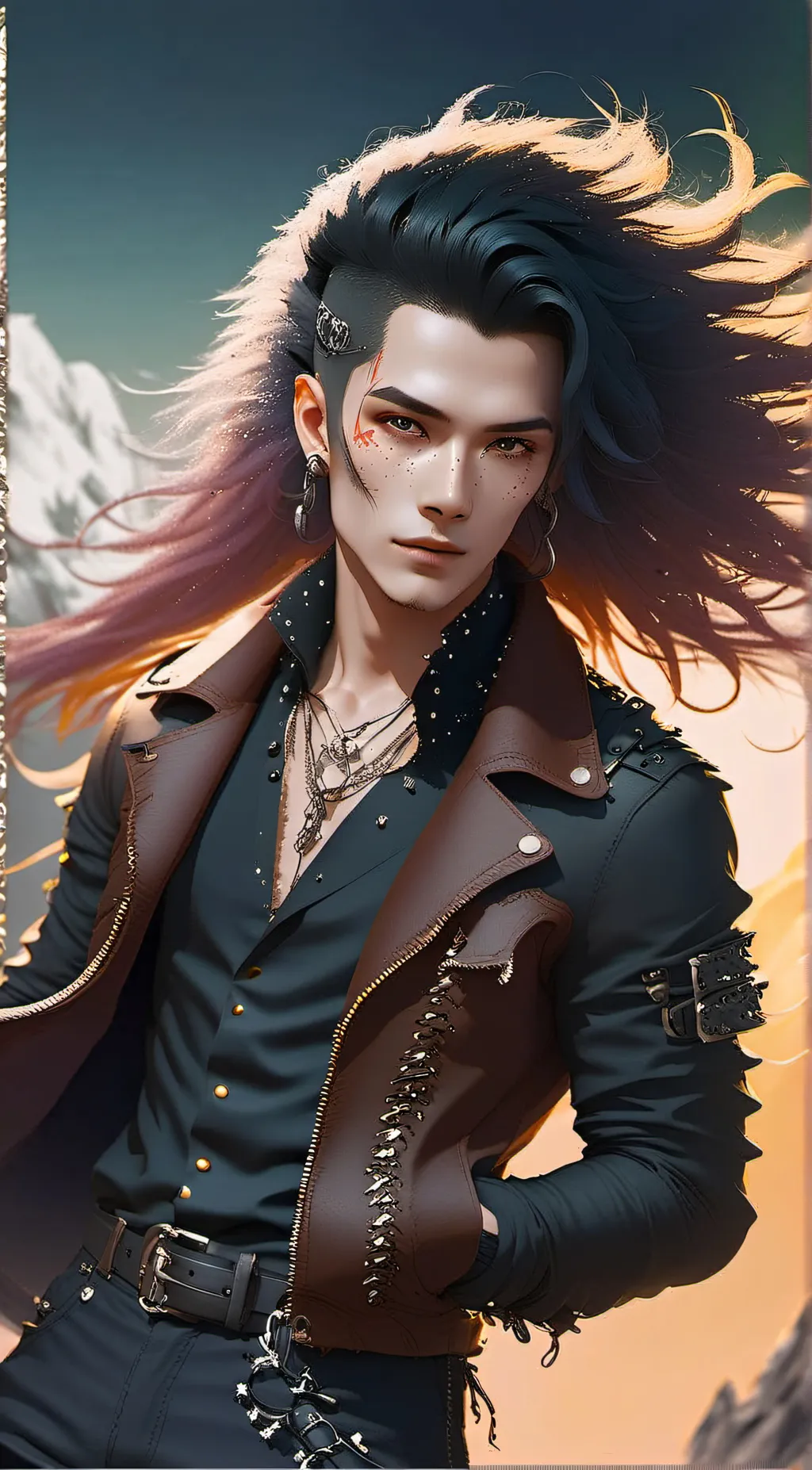 ai character: Ryder Friz background