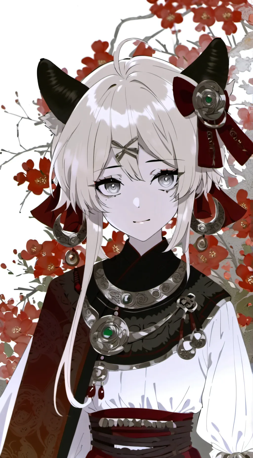 ai character: Heather/shy background