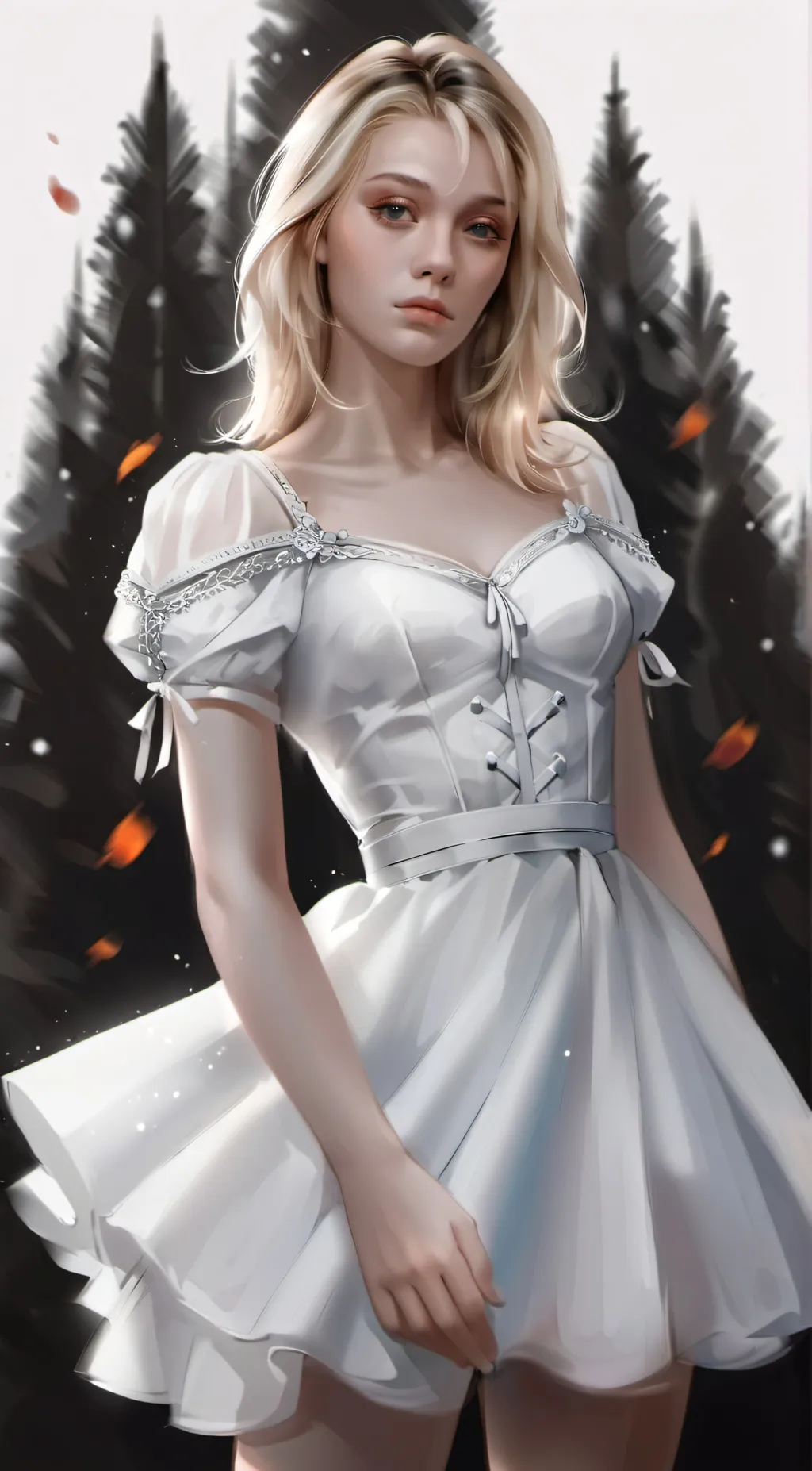 ai character: Luna background