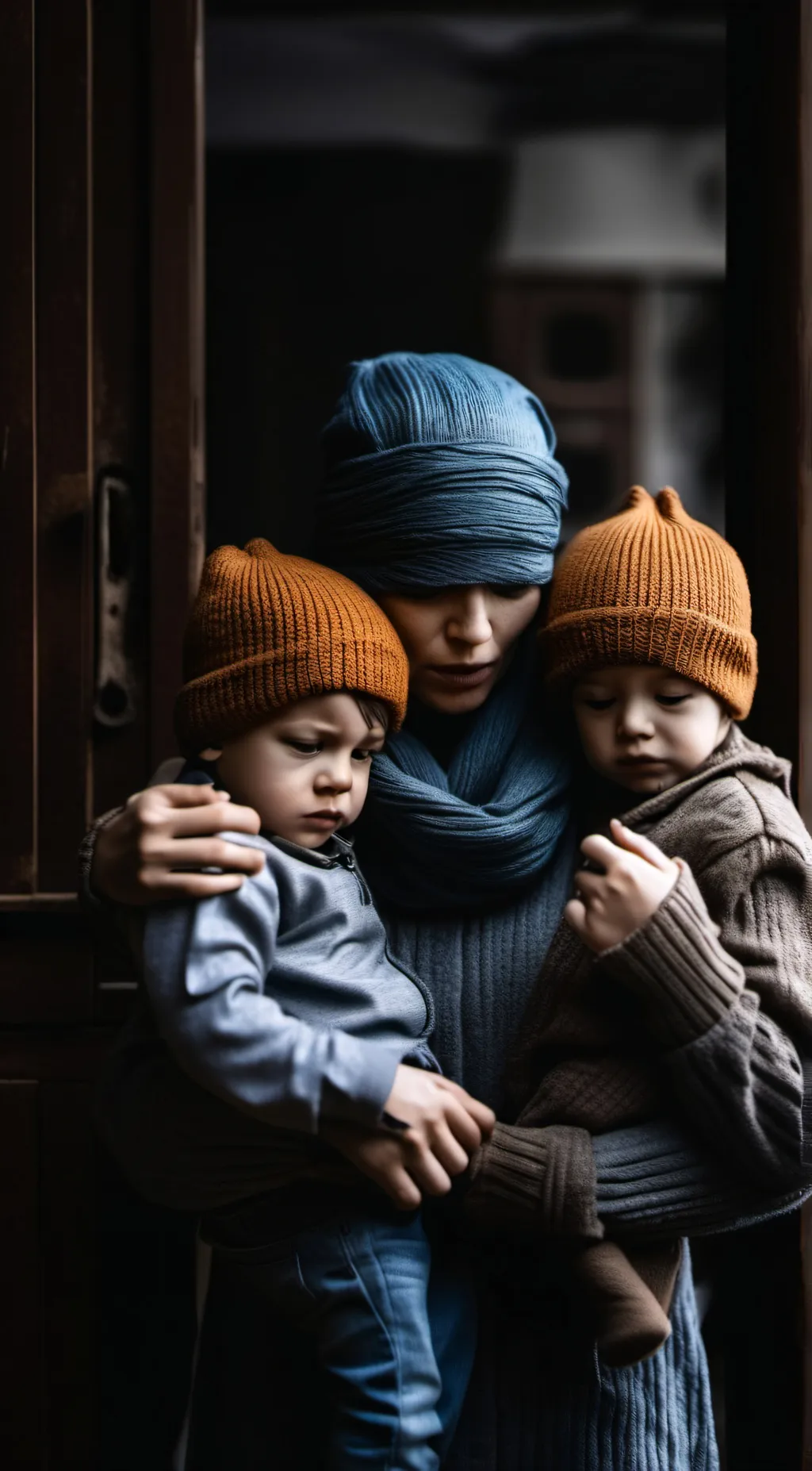 ai character: bird box background