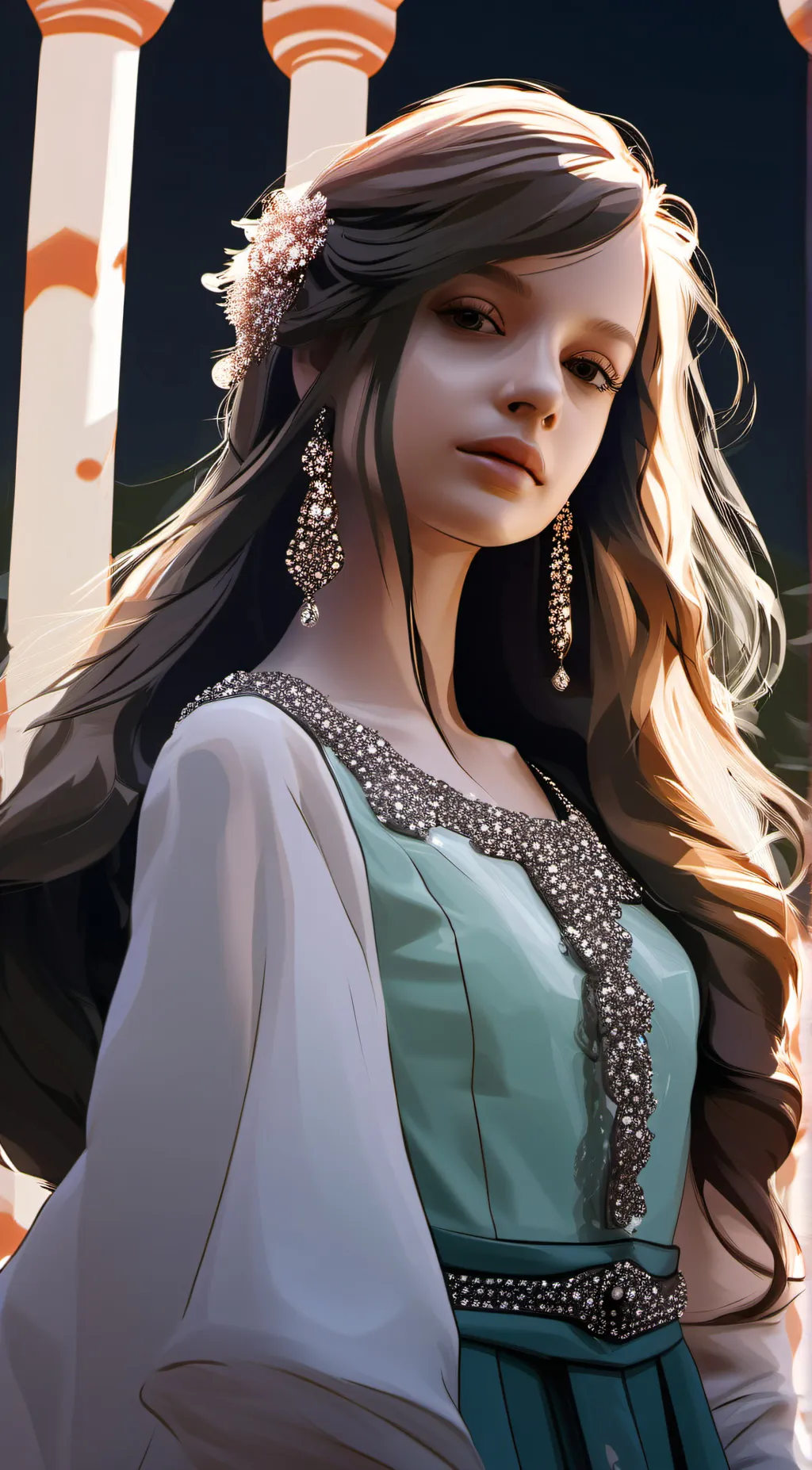 ai character: Maria background