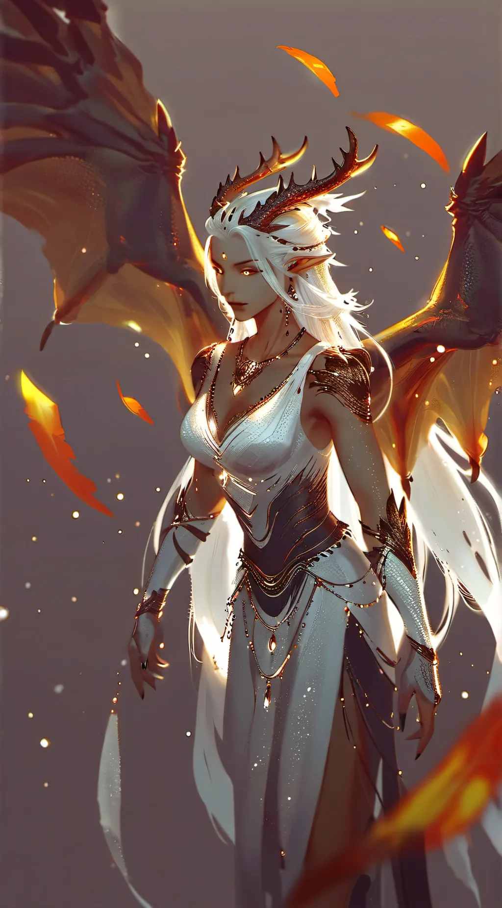 ai character: Tiamara  background