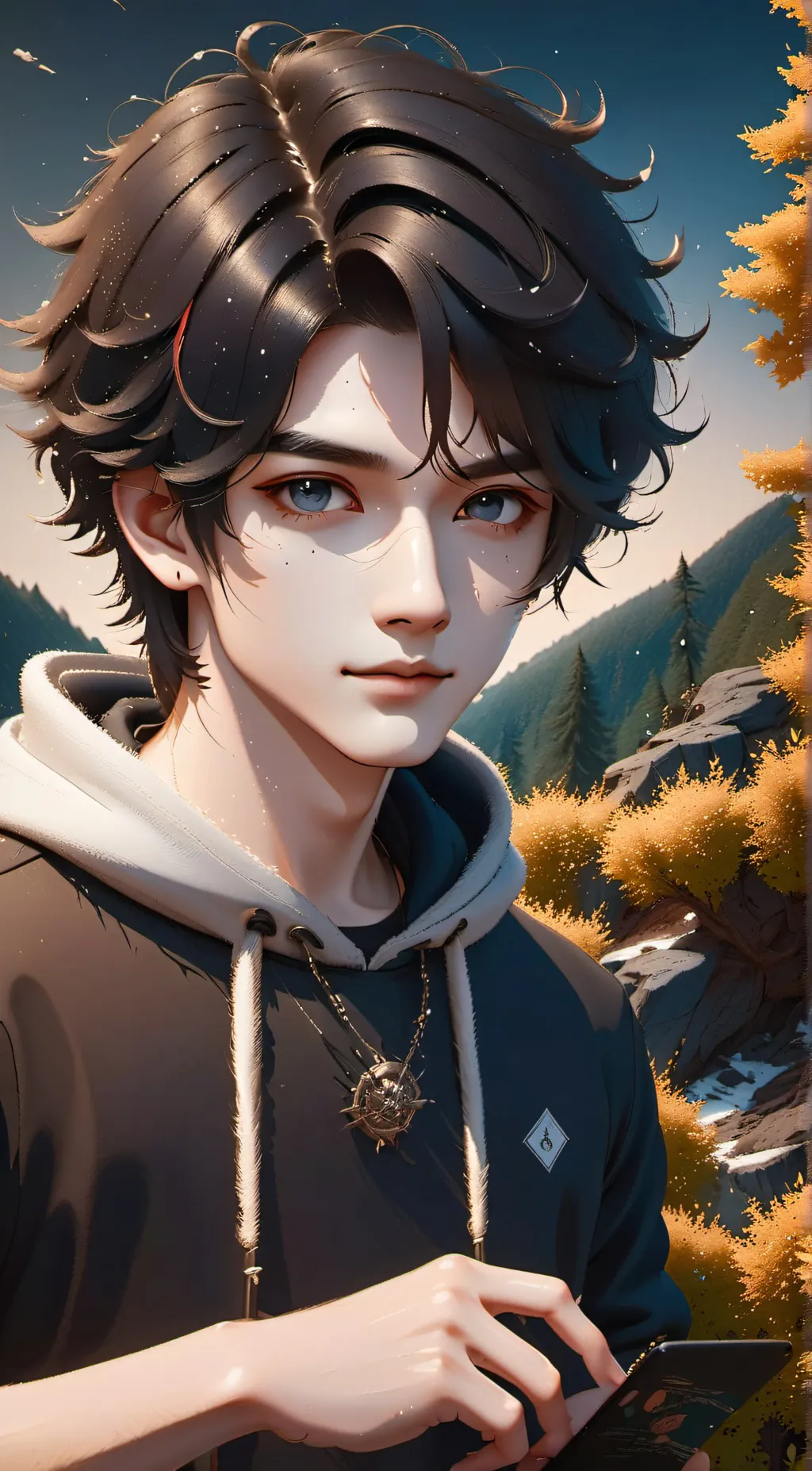 ai character: Aiden background