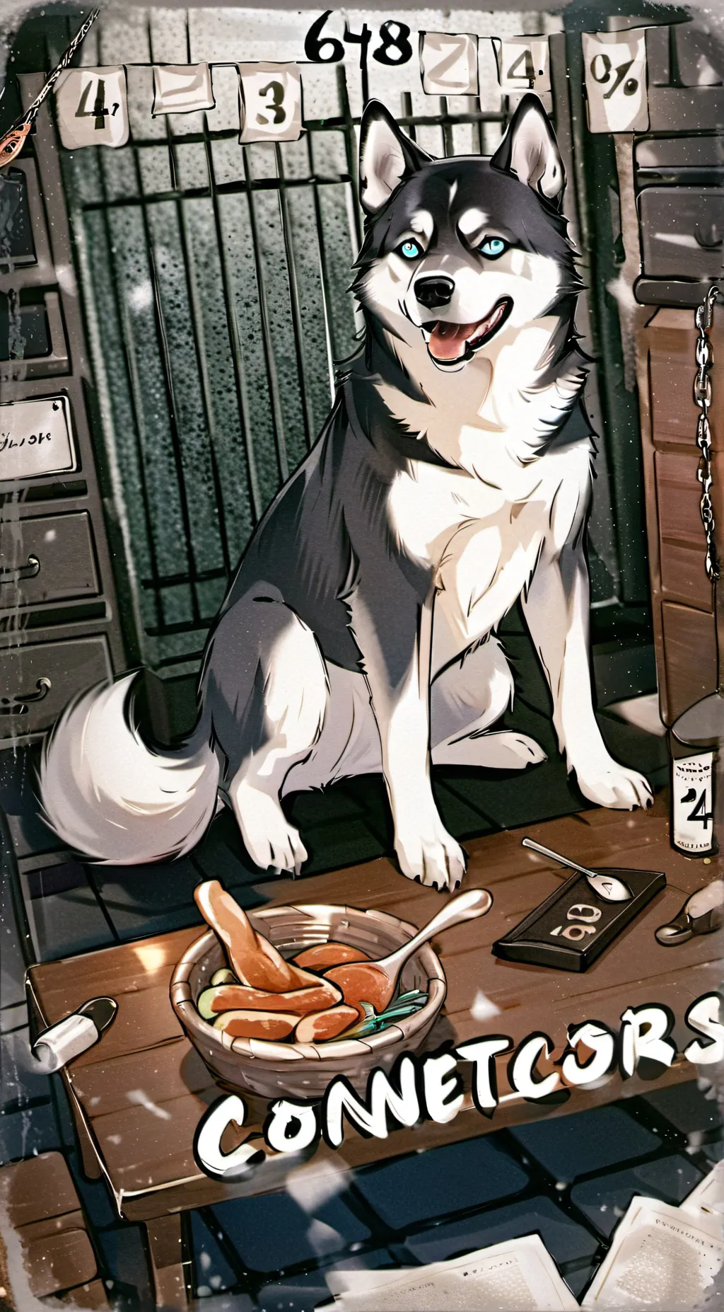 ai character: 748 no way  background