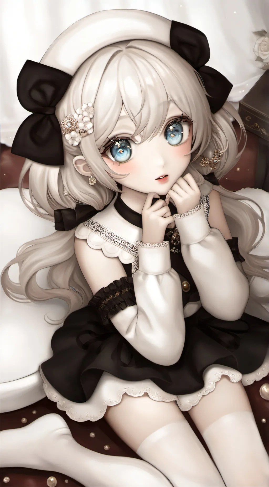 ai character: Nicole, par background