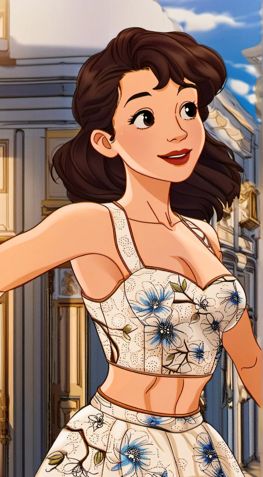 ai character: Kayla  background