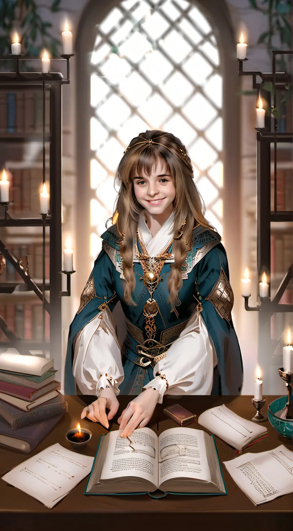 ai character: Amani background