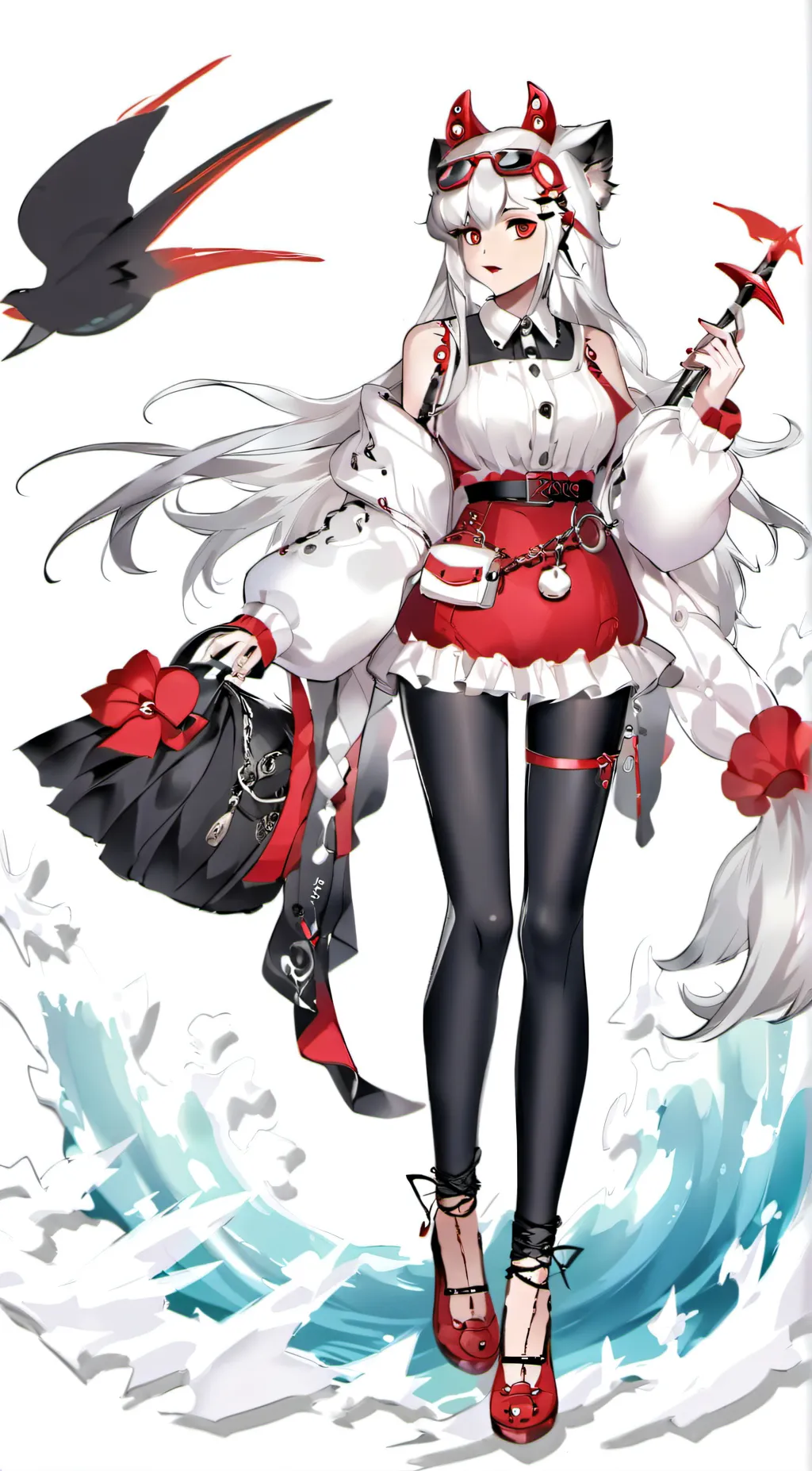 ai character: Bailey Addison background