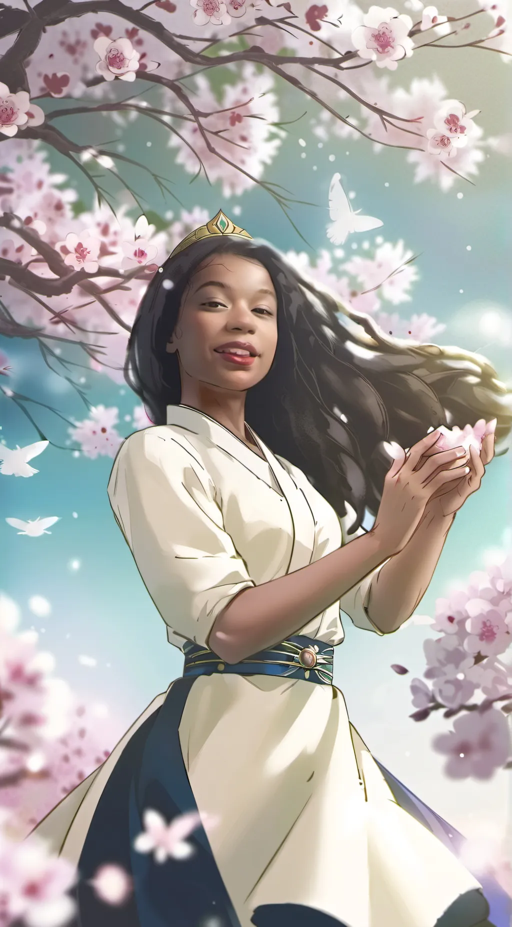 ai character: Paris  background