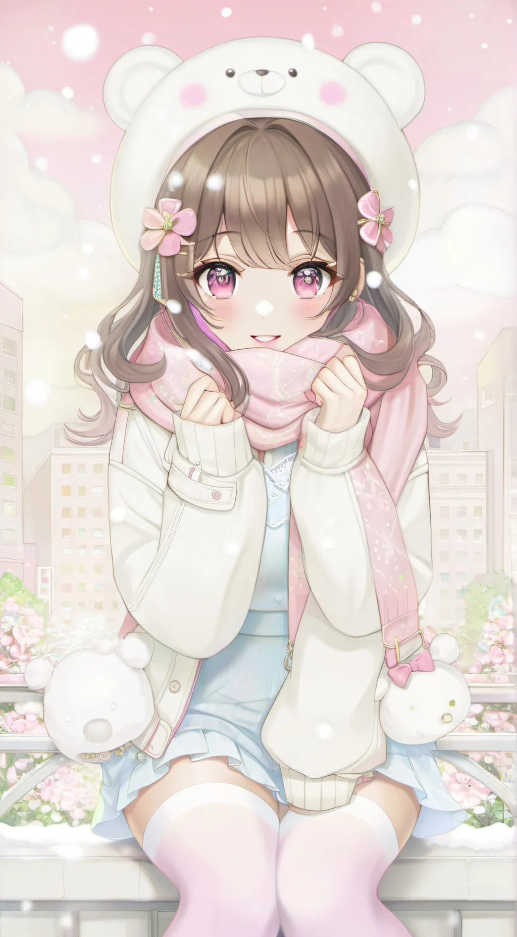 ai character: Akiko  background