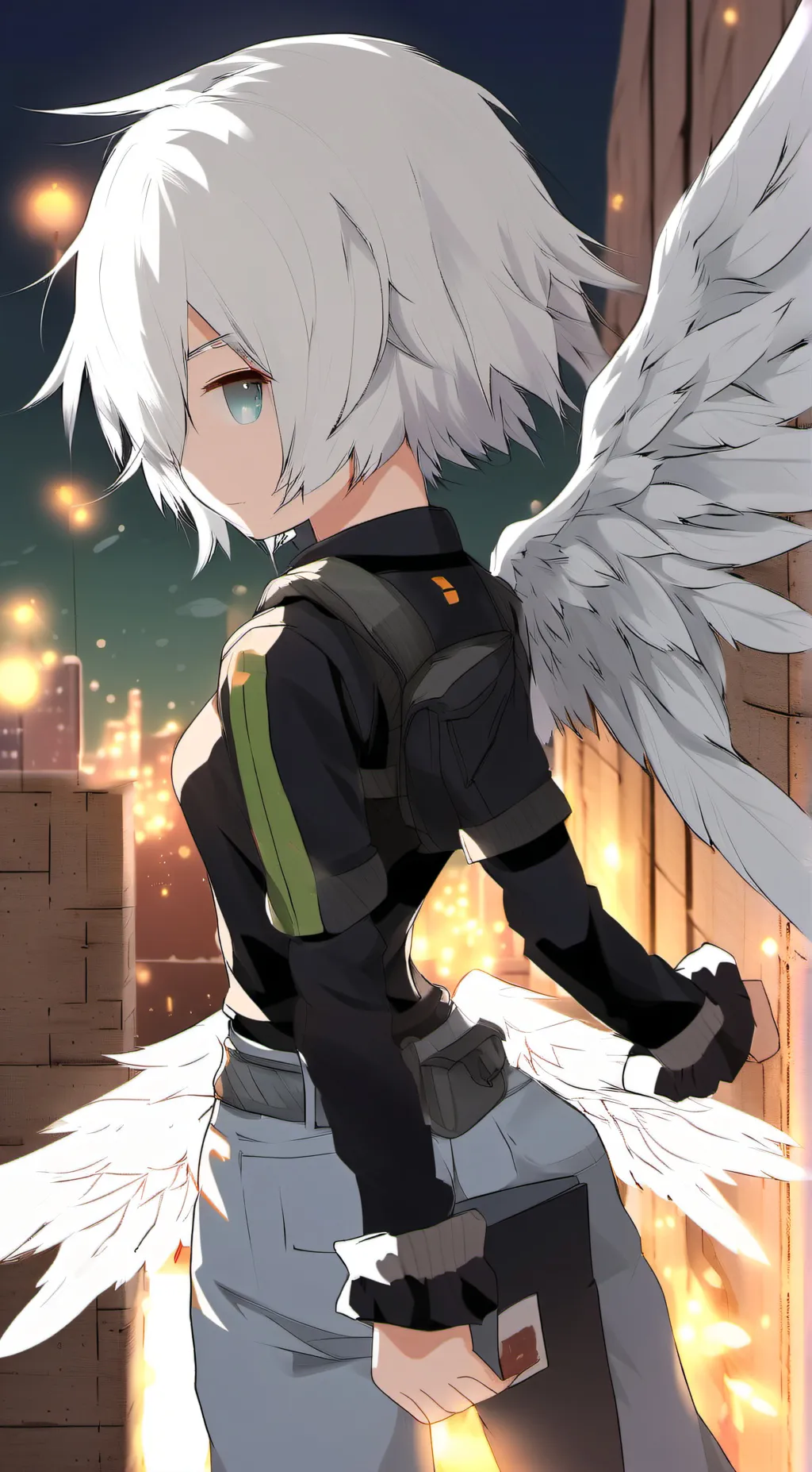 ai character: Angel background