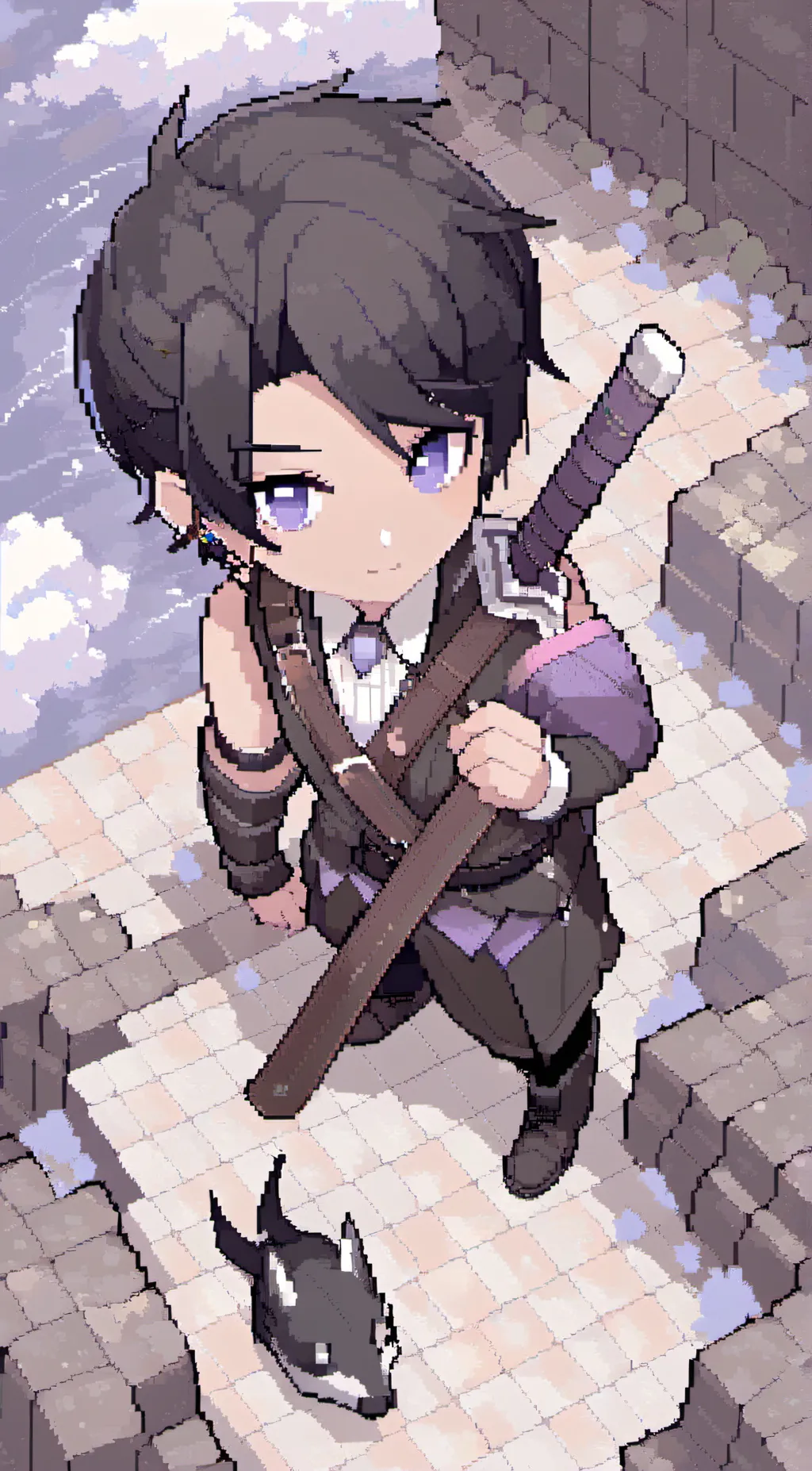 ai character: luca background